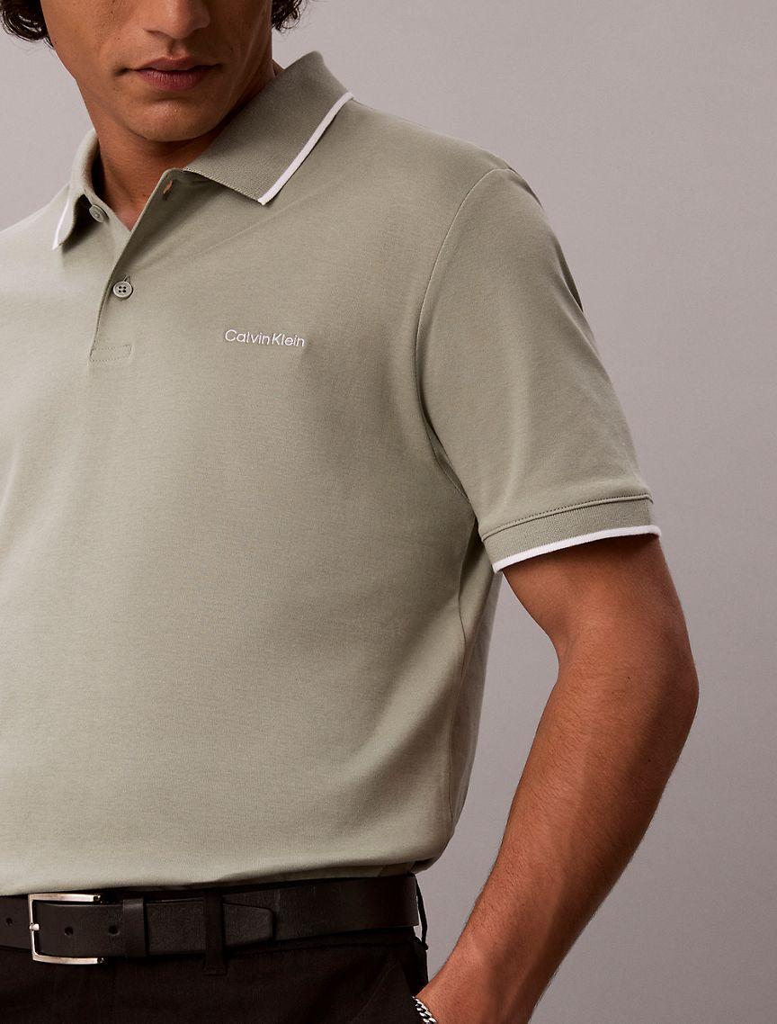 Liquid Touch Tipped Polo Shirt Product Image