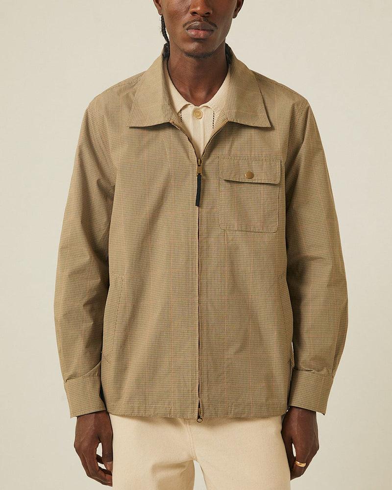 Guncheck Nylon Jacket Product Image