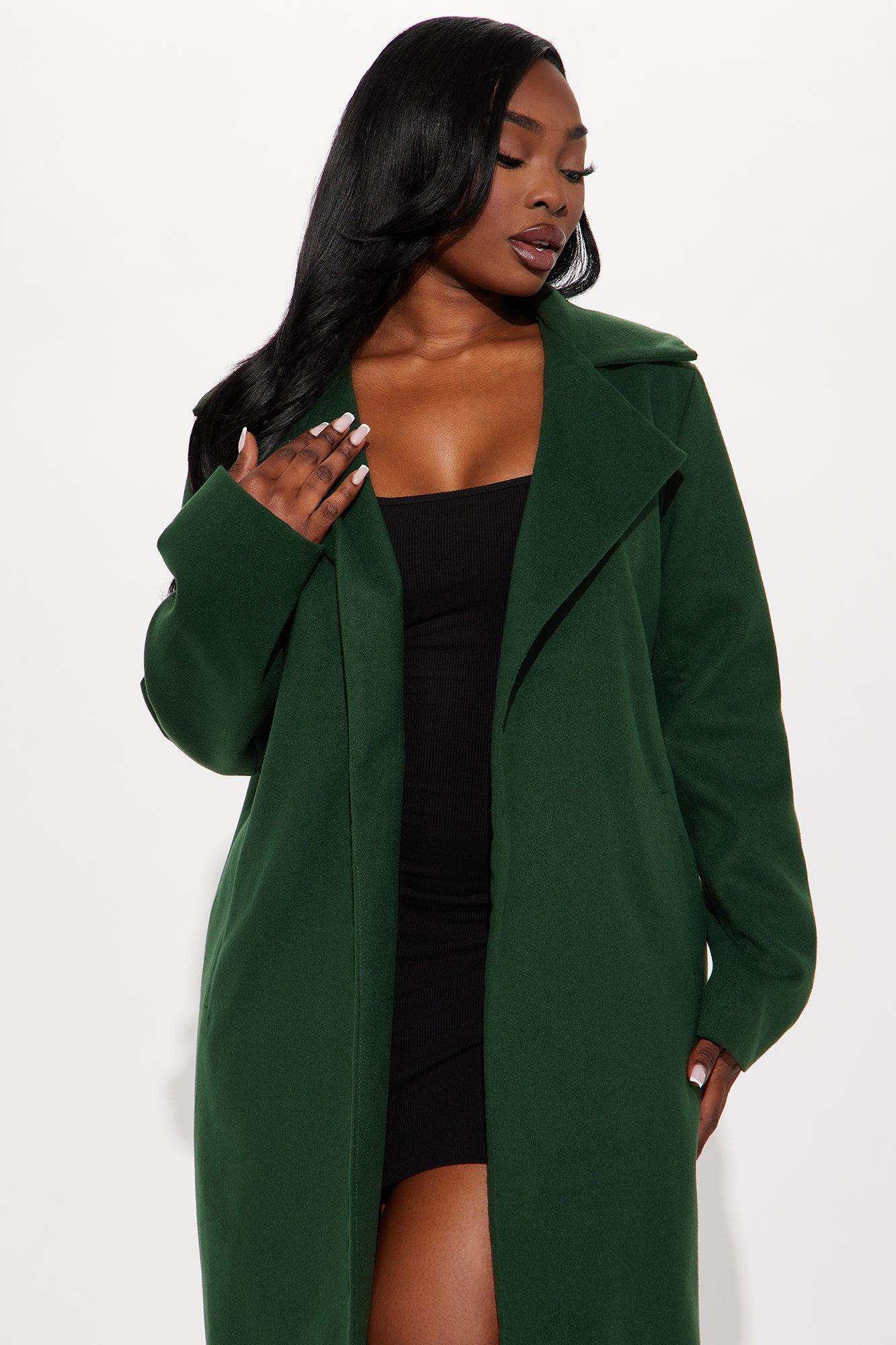 Upper East Side Coat - Hunter Product Image