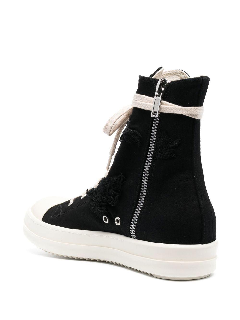 Broken high-top sneakers Product Image