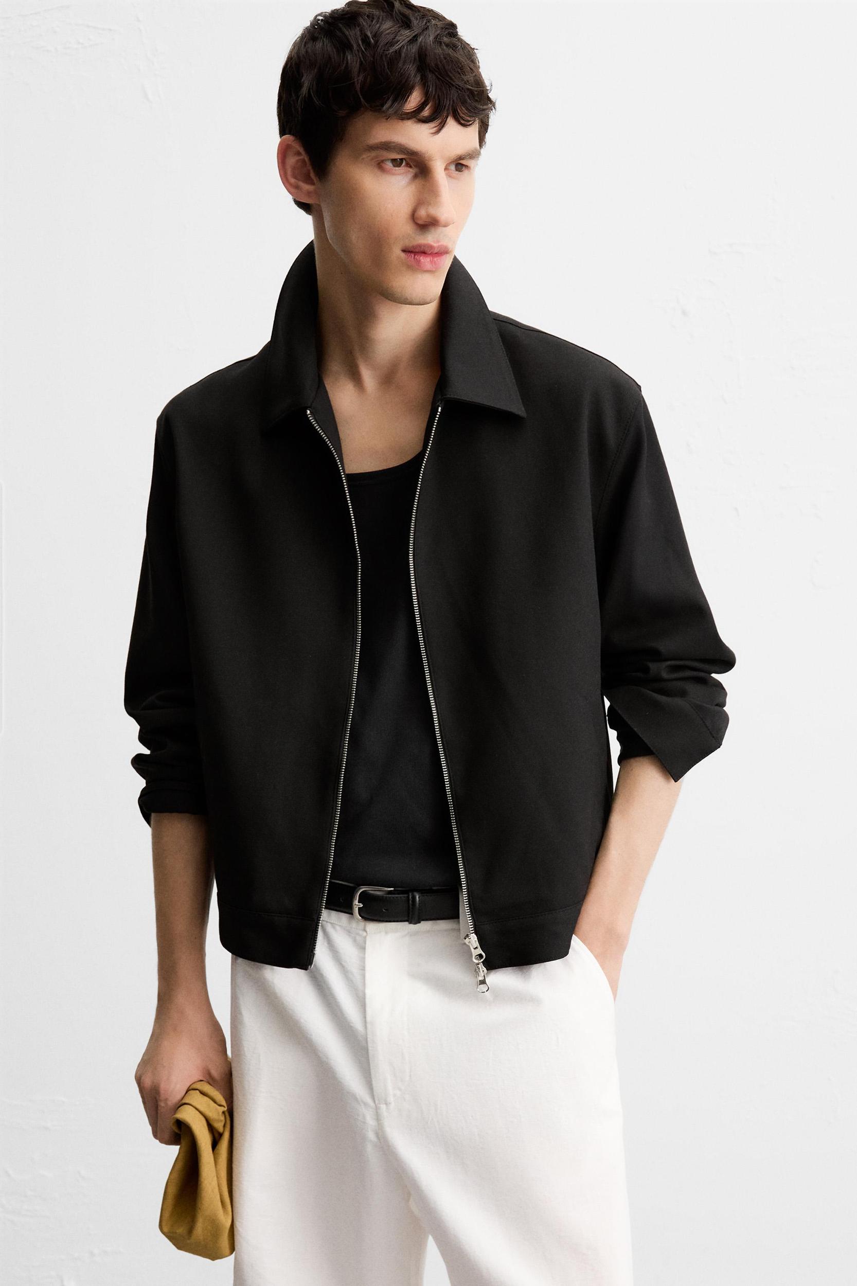 ZIP-UP OVERSHIRT Product Image