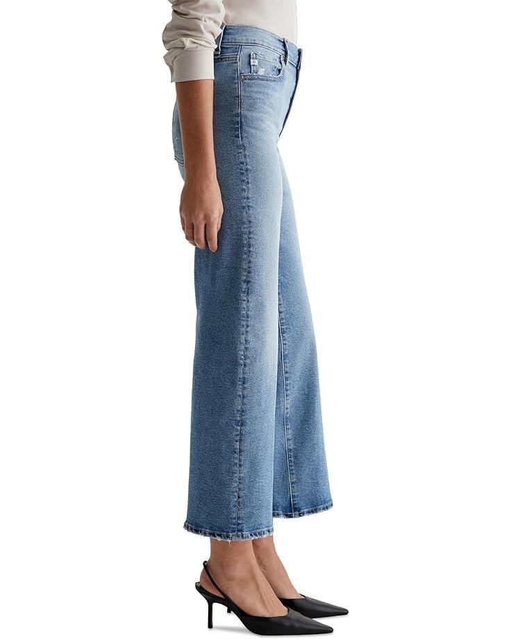 Women's AG Jeans Saige Mid-Rise Wide Leg Jeans in Momento Product Image