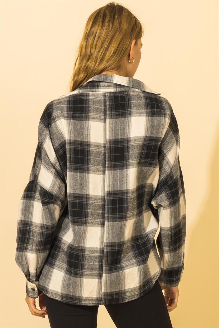 Twisted Oversized Plaid Product Image