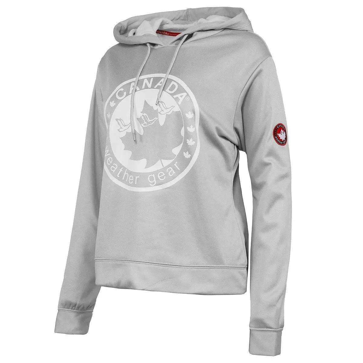 Canada Weather Gear Women's Logo Printed Cowl Neck Fleece Hoodie Female Product Image