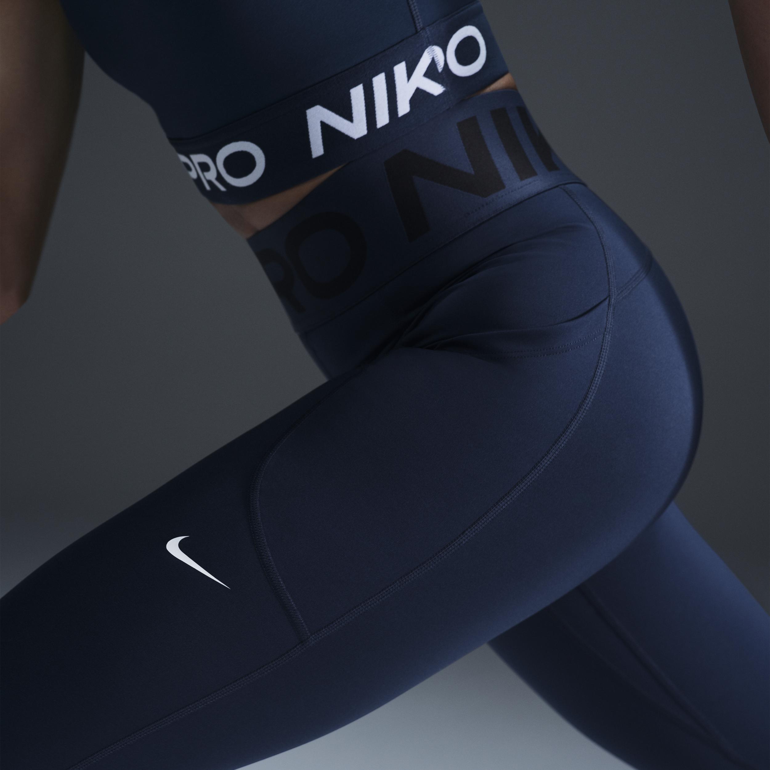 Nike Pro Sculpt Women's High-Waisted 7/8 Leggings with Pockets Product Image
