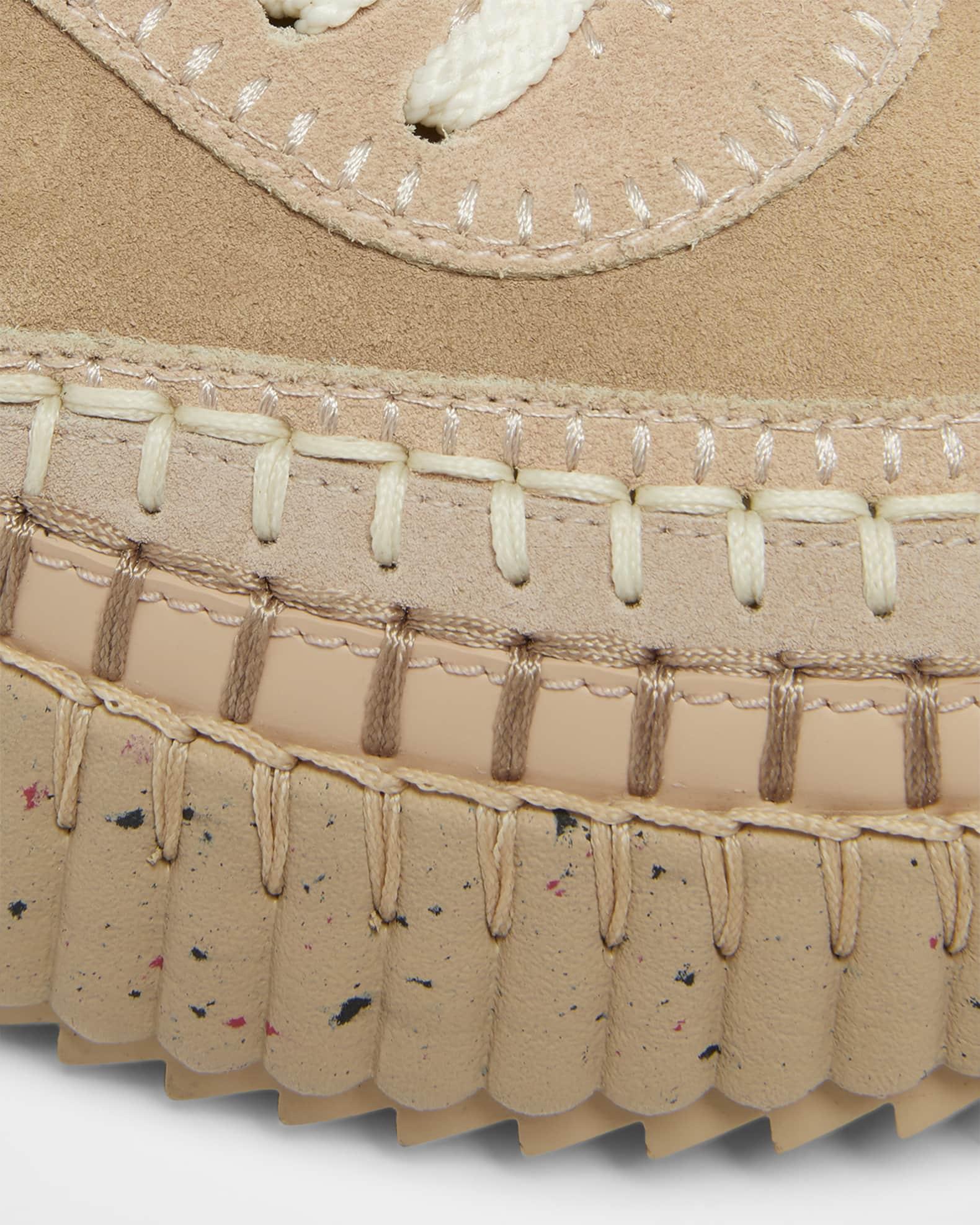 Nama Suede Stitch Walking Sneakers Product Image