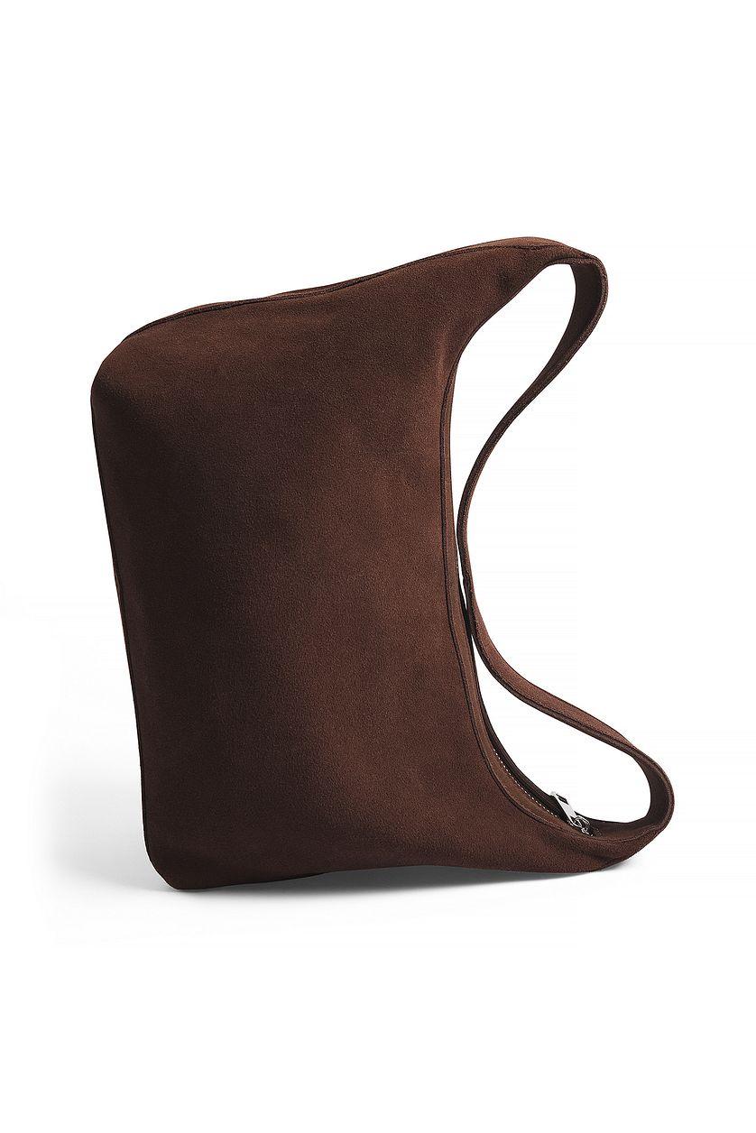 Boxy Suede Shoulder Bag Product Image