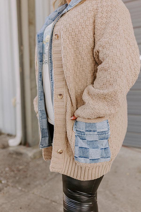 Cafe Cuddles Knit Jacket Curves Product Image