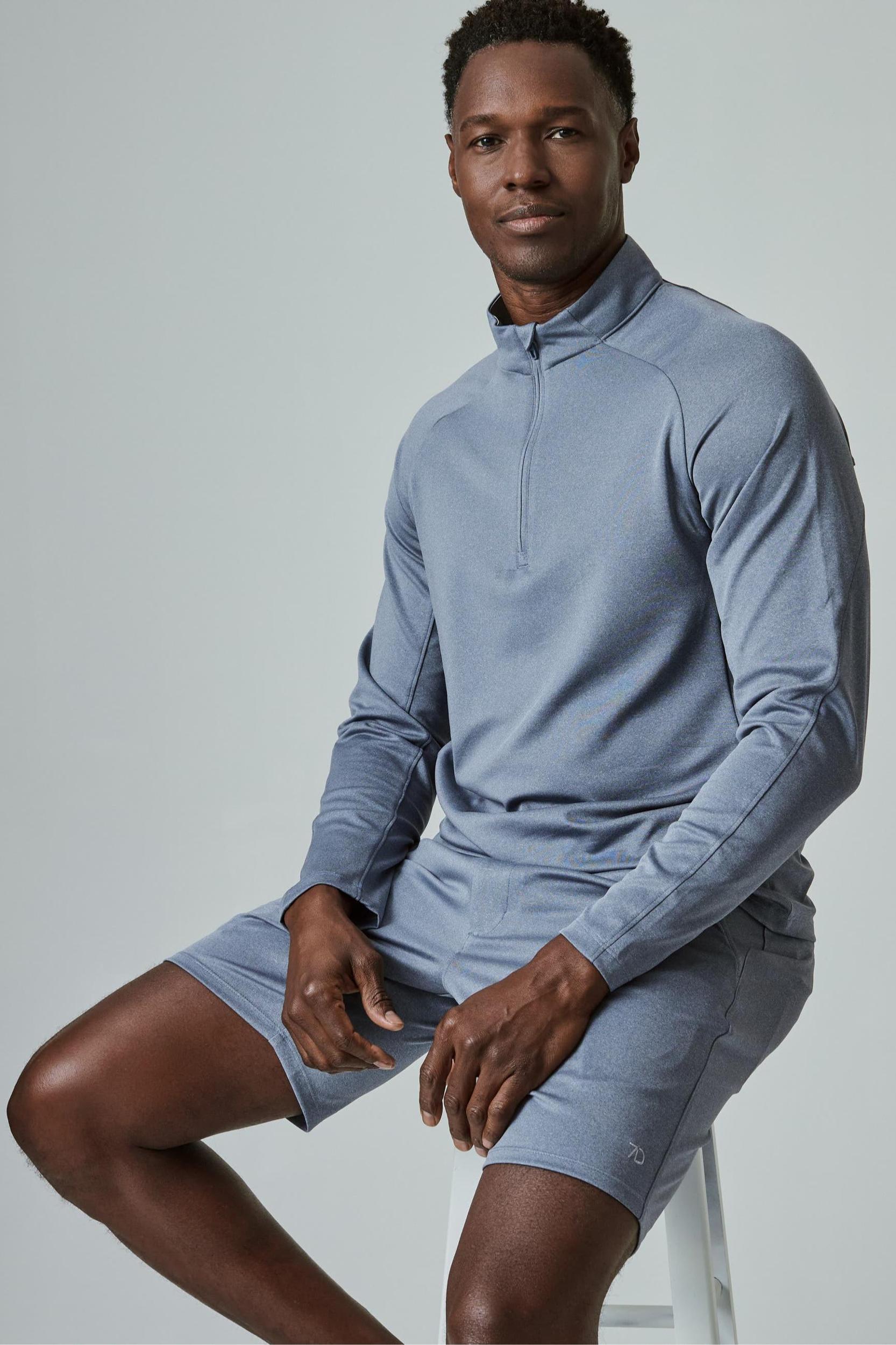 A Game Quarter Zip - Steel Product Image