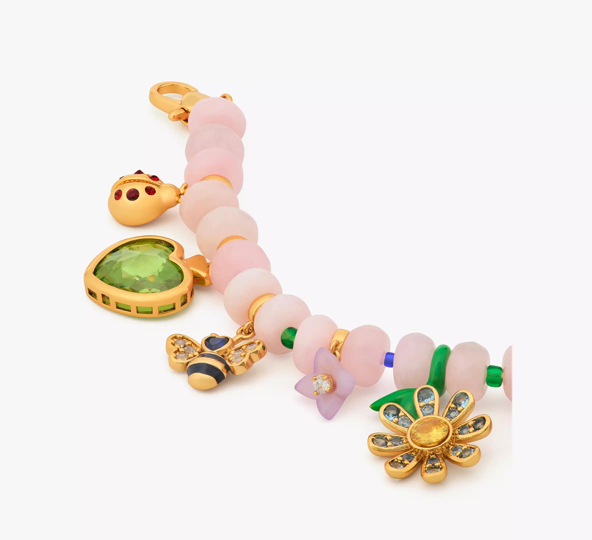 Garden Friends Beaded Charm Bracelet Product Image