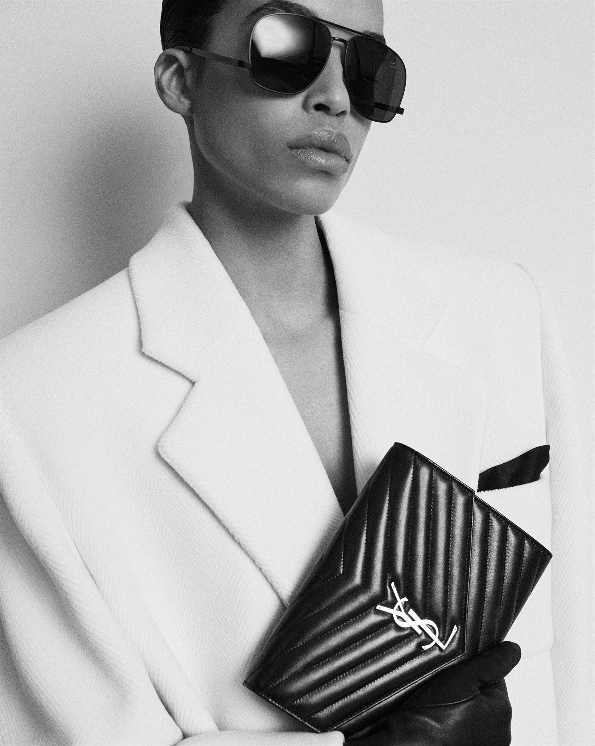 CASSANDRE MATELASSÉ flap pouch in lambskin Product Image