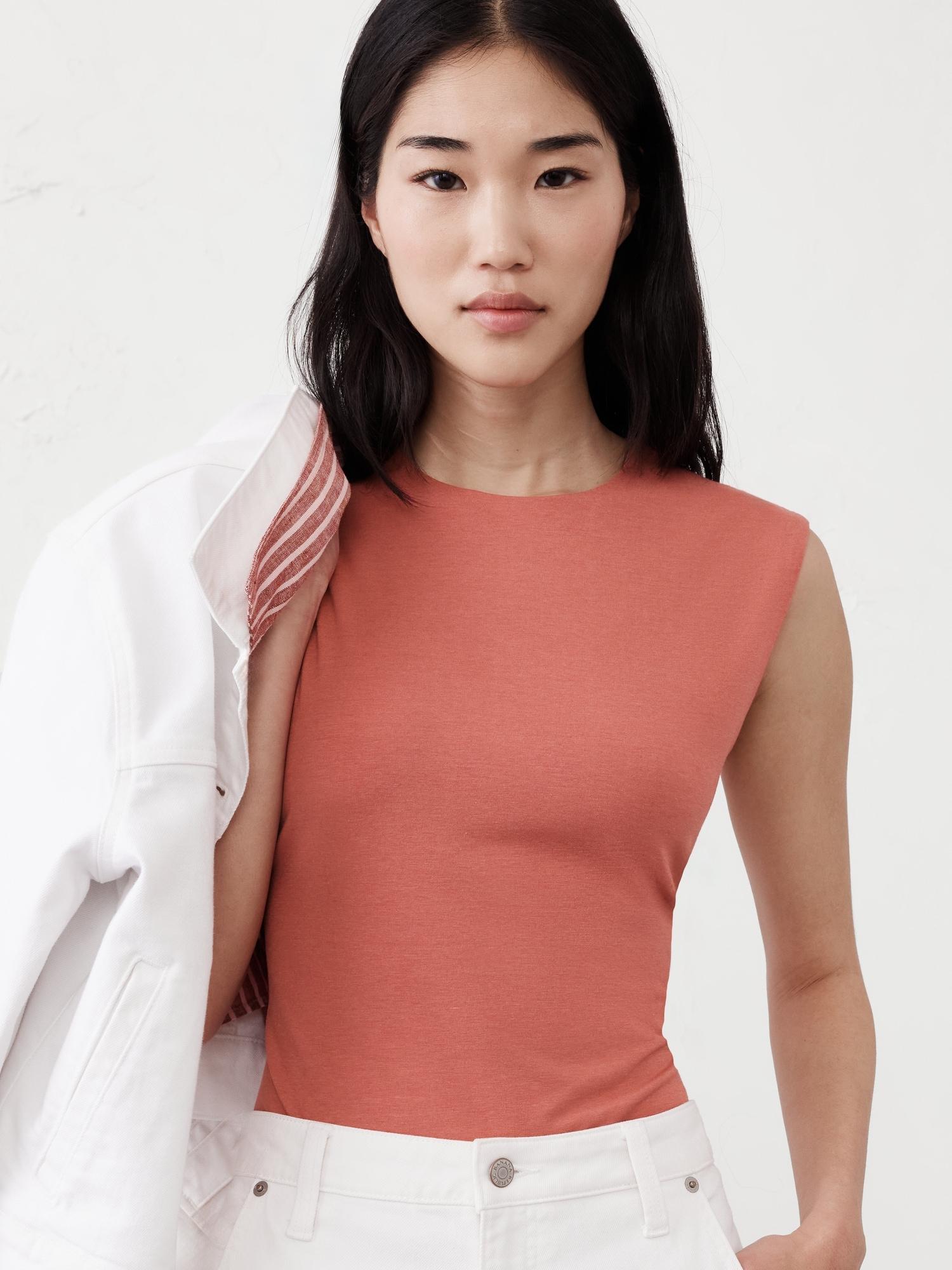 Soft Stretch Crew-Neck T-Shirt Product Image