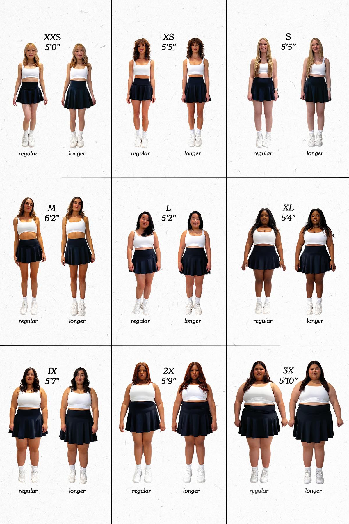 Twirl Skort - Black Product Image