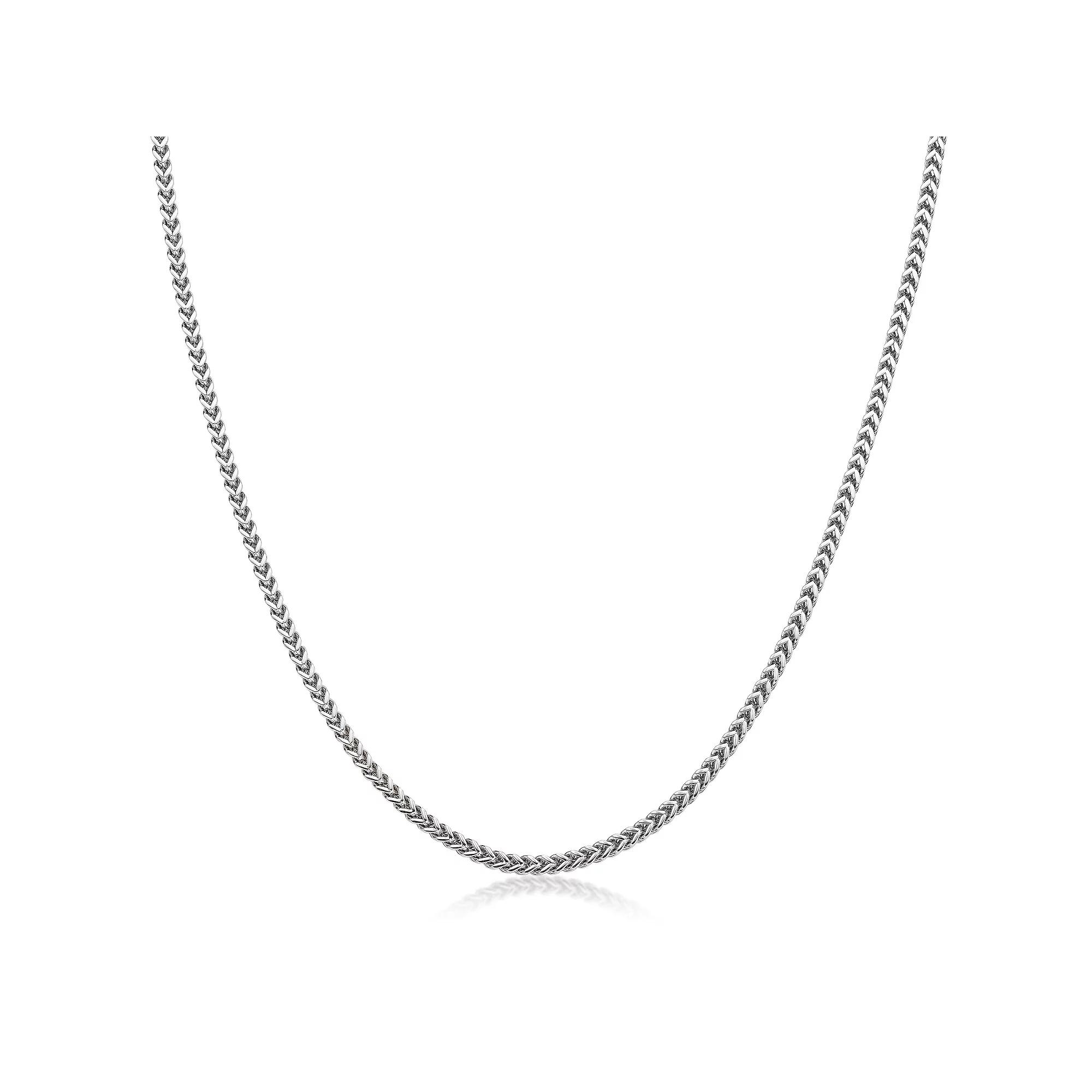 Men's LYNX Stainless Steel Franco Chain Necklace, Size: 20" Product Image