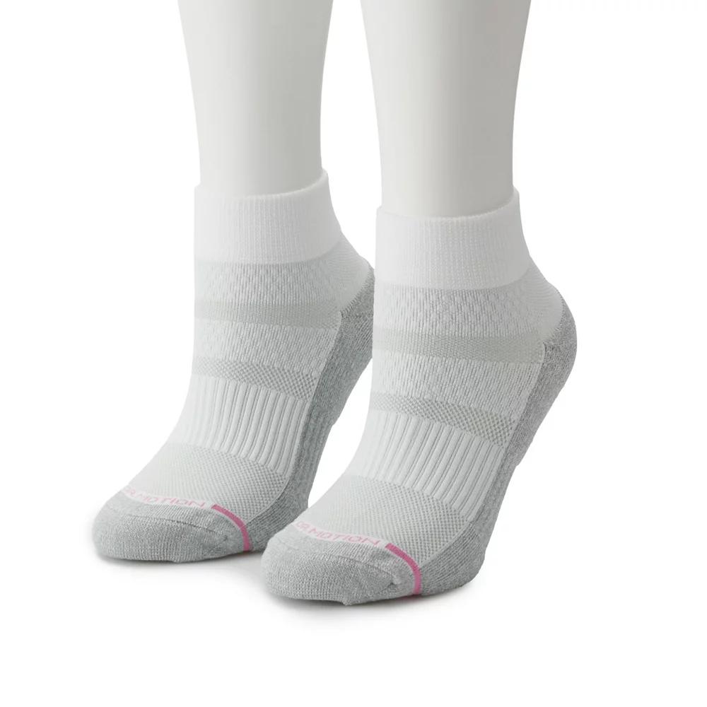Women's Dr. Motion Everyday Compression Quarter Socks,  Product Image