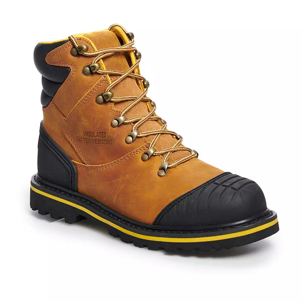 AdTec 9804 Men's Water Resistant Steel Toe Work Boots,  Product Image