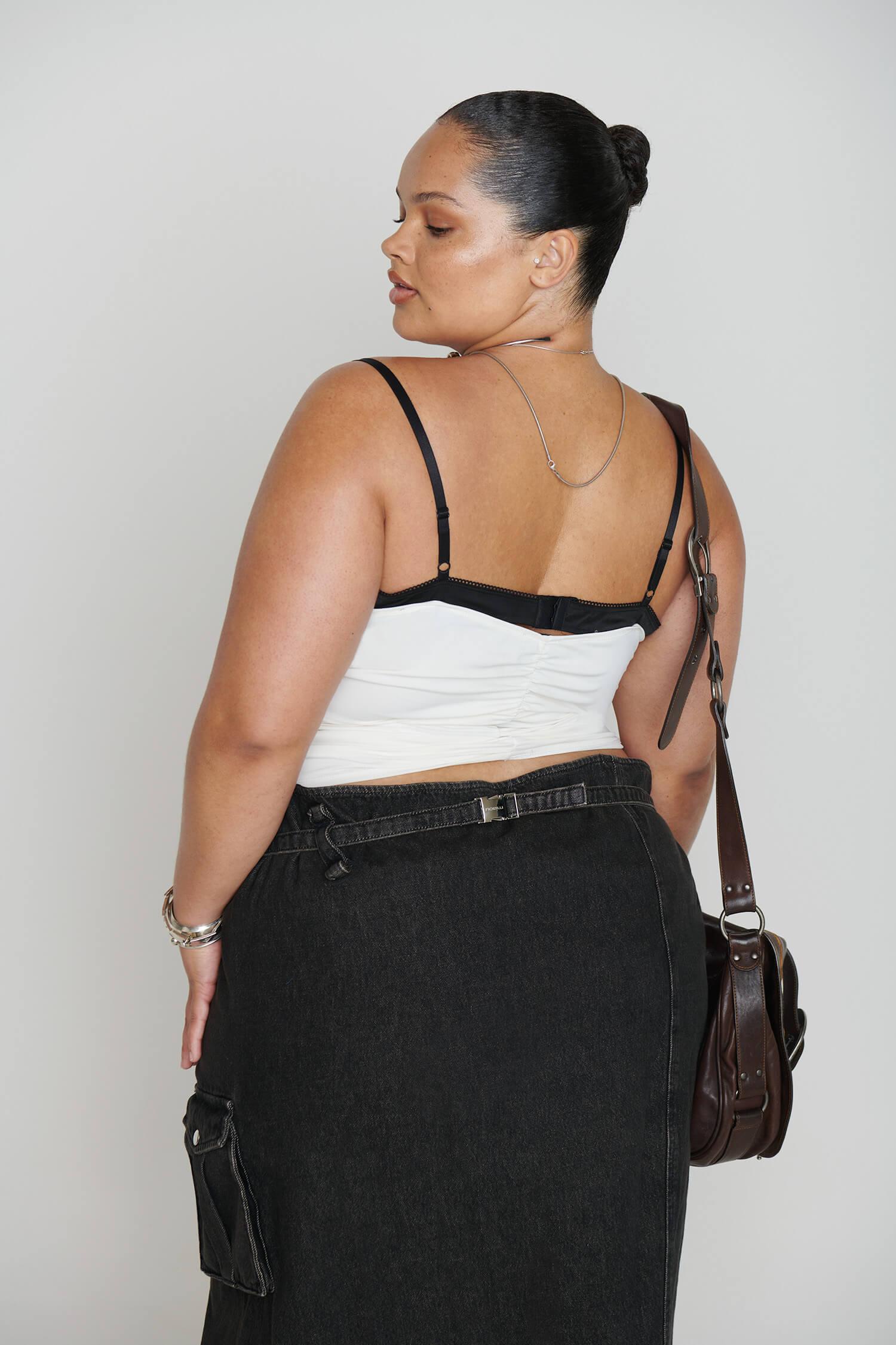 RENZO TUBE TOP - CREAM Product Image