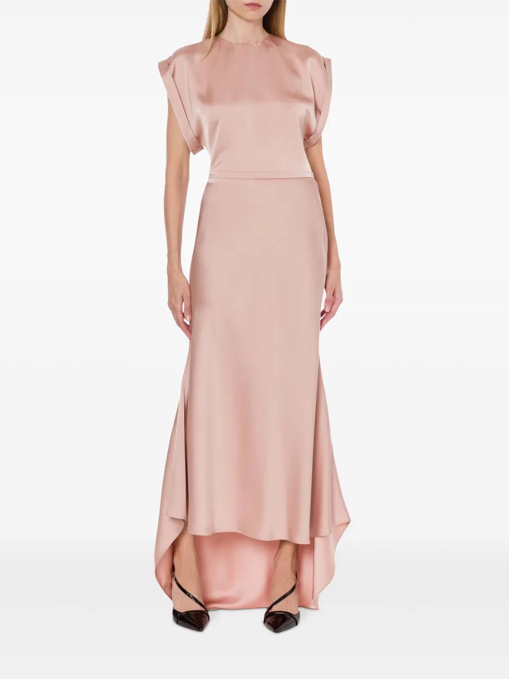 asymmetric maxi skirt Product Image