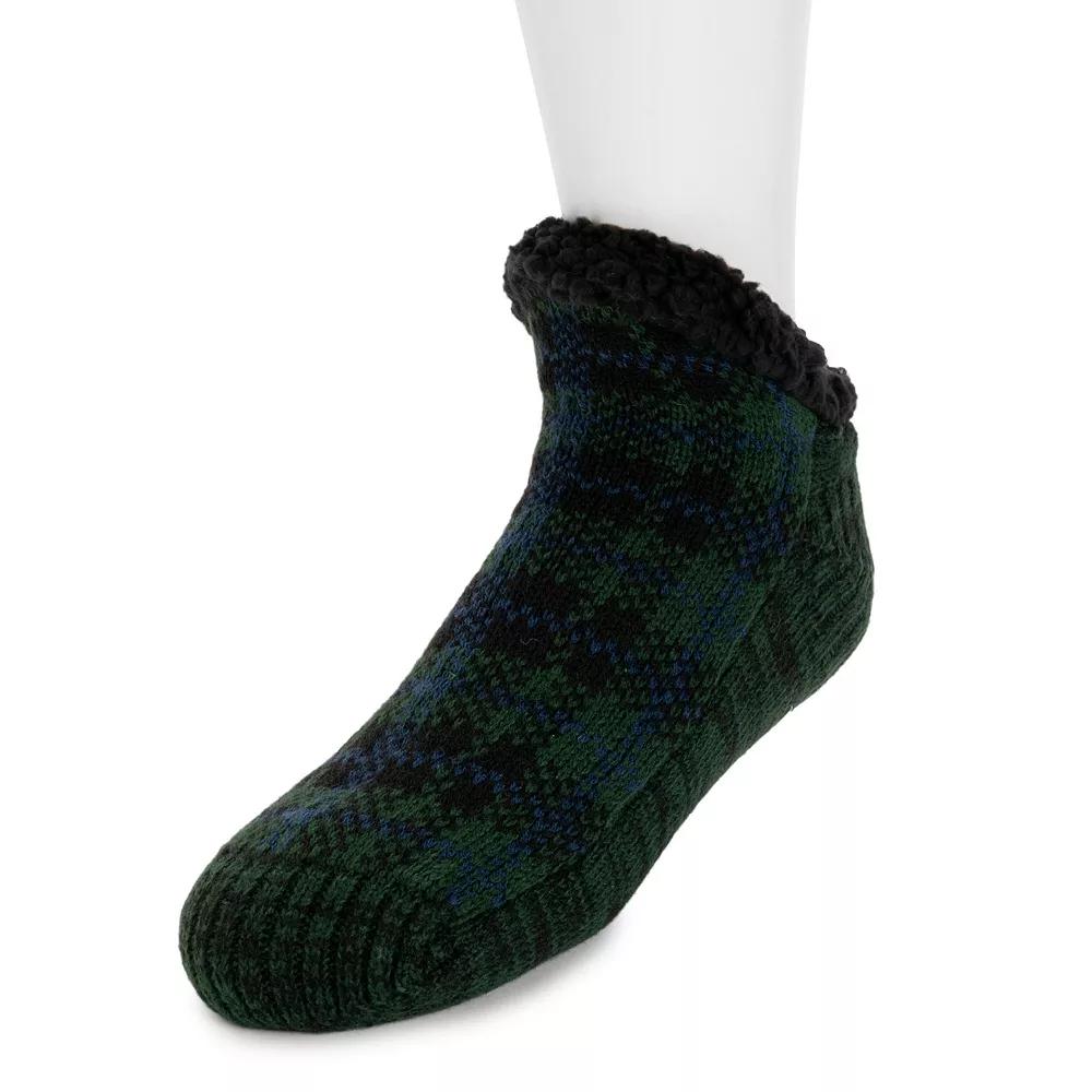 Men's MUK LUKS® Ankle Cabin Socks,  Product Image