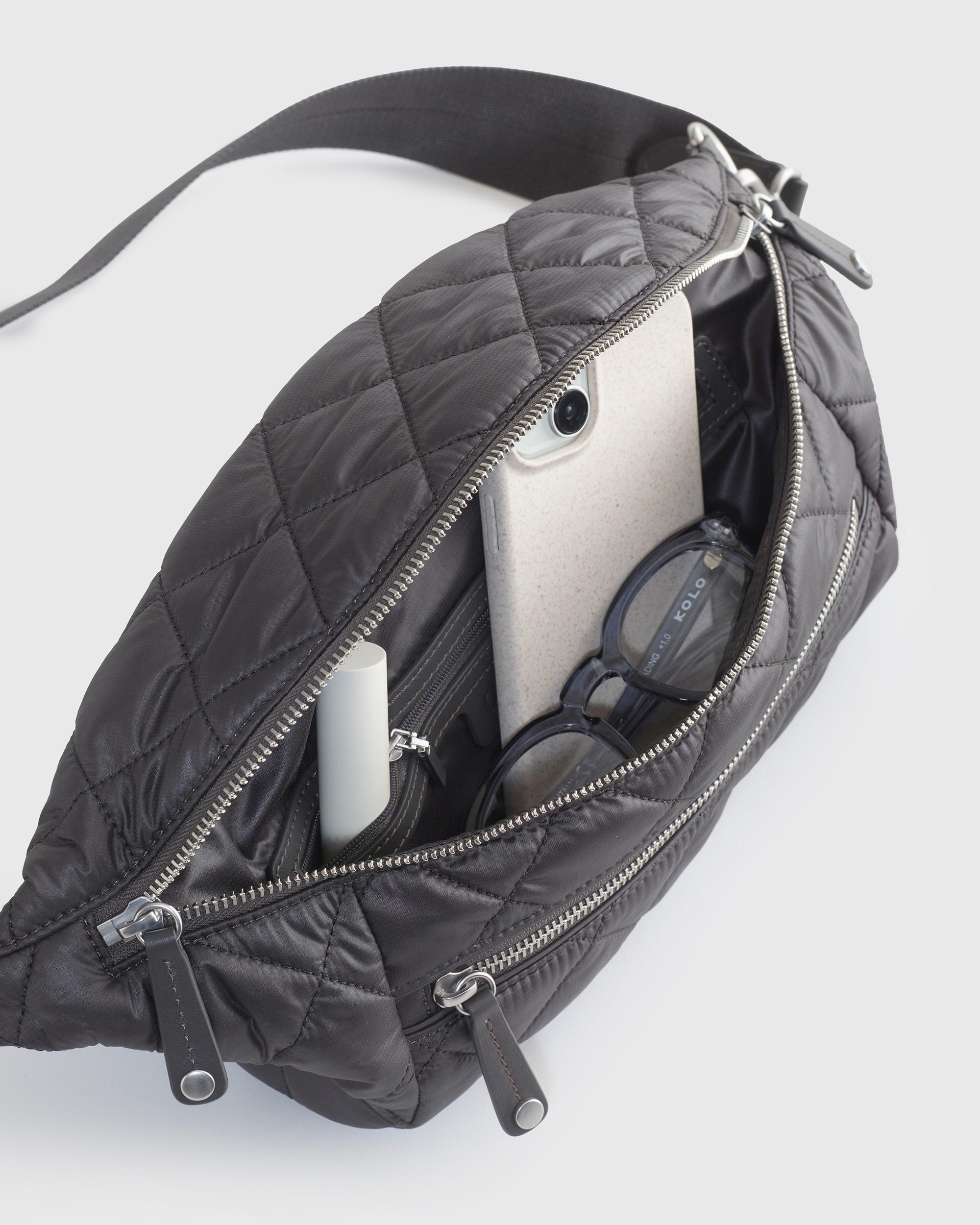 Quince | Women's Transit Quilted Sling Bag Nylon Product Image