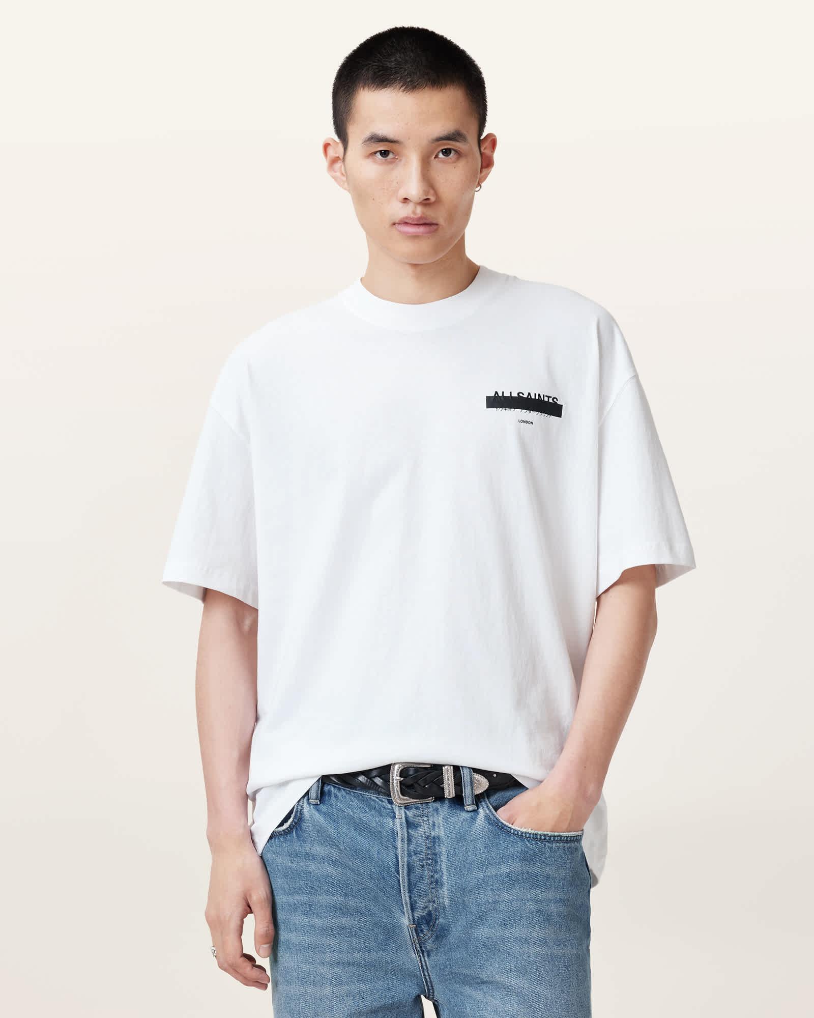 Redact Oversized Embroidered Logo T-Shirt Product Image