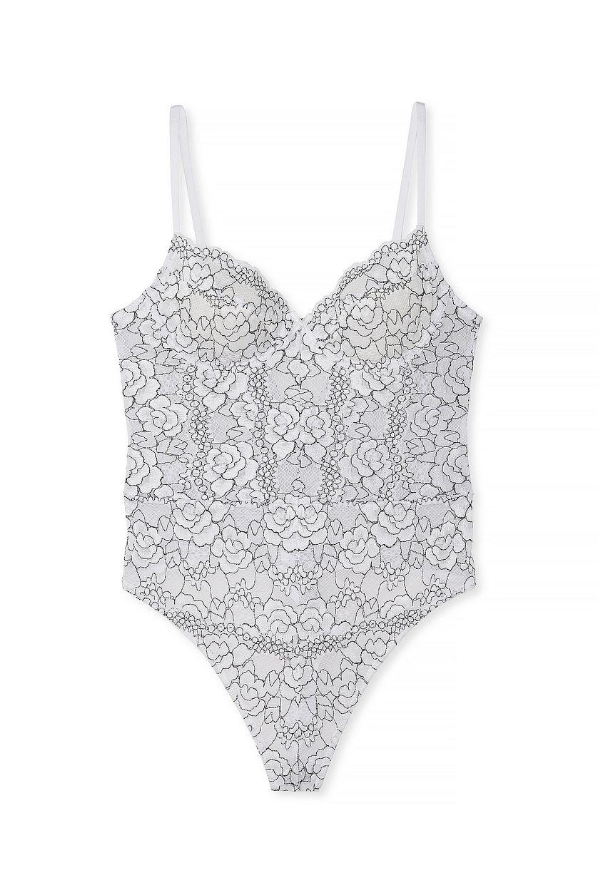 Eyelash Lace Bodysuit Product Image
