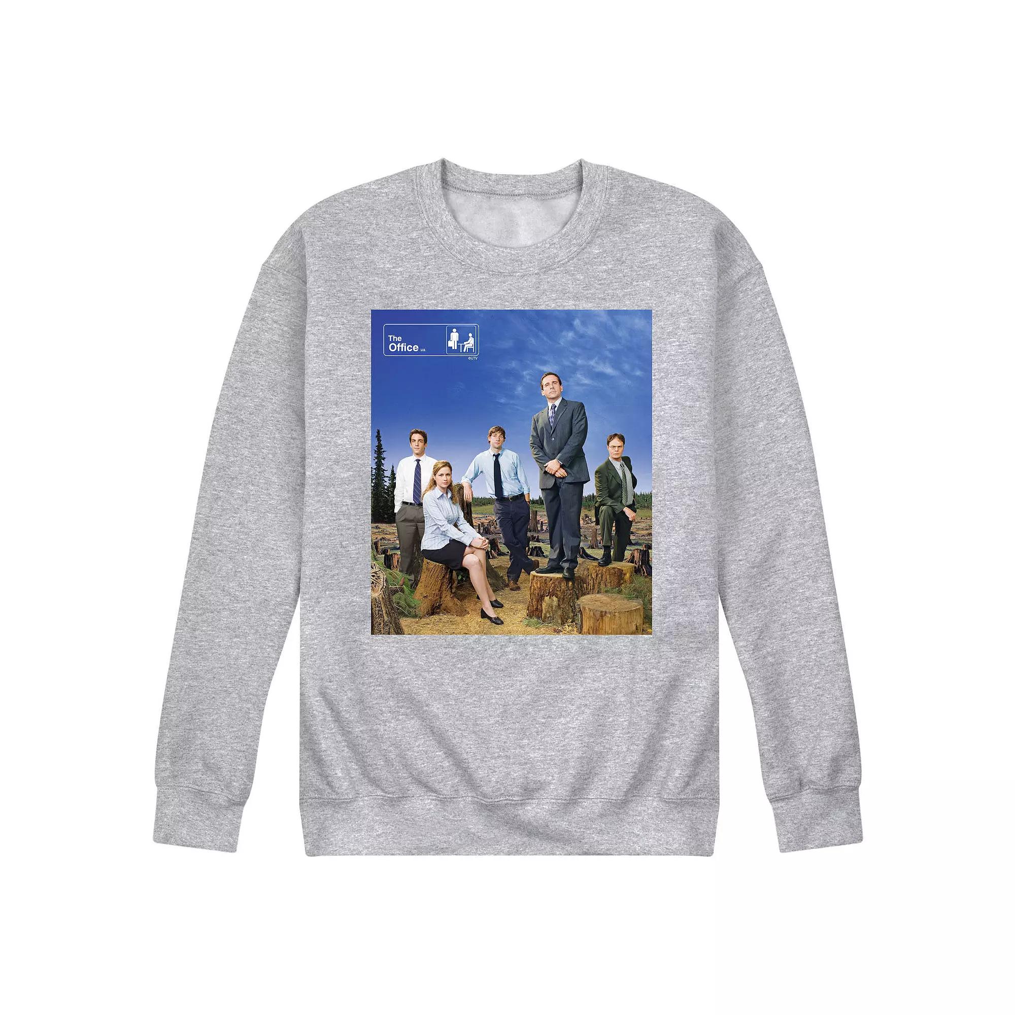 Men's The Office Cast Photo Sweatshirt,  Product Image