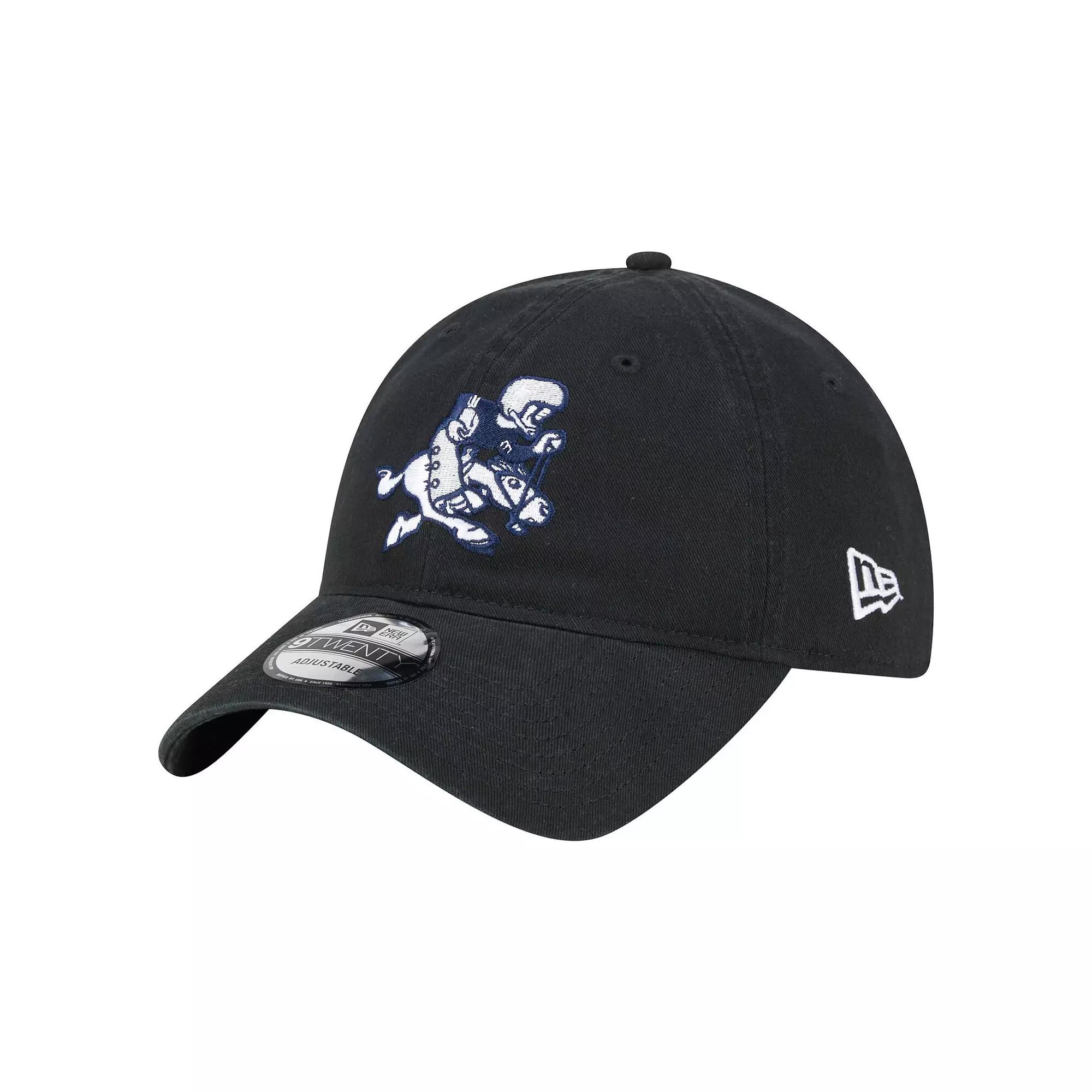 Men's New Era Black Dallas Cowboys Main 9TWENTY Adjustable Hat Product Image