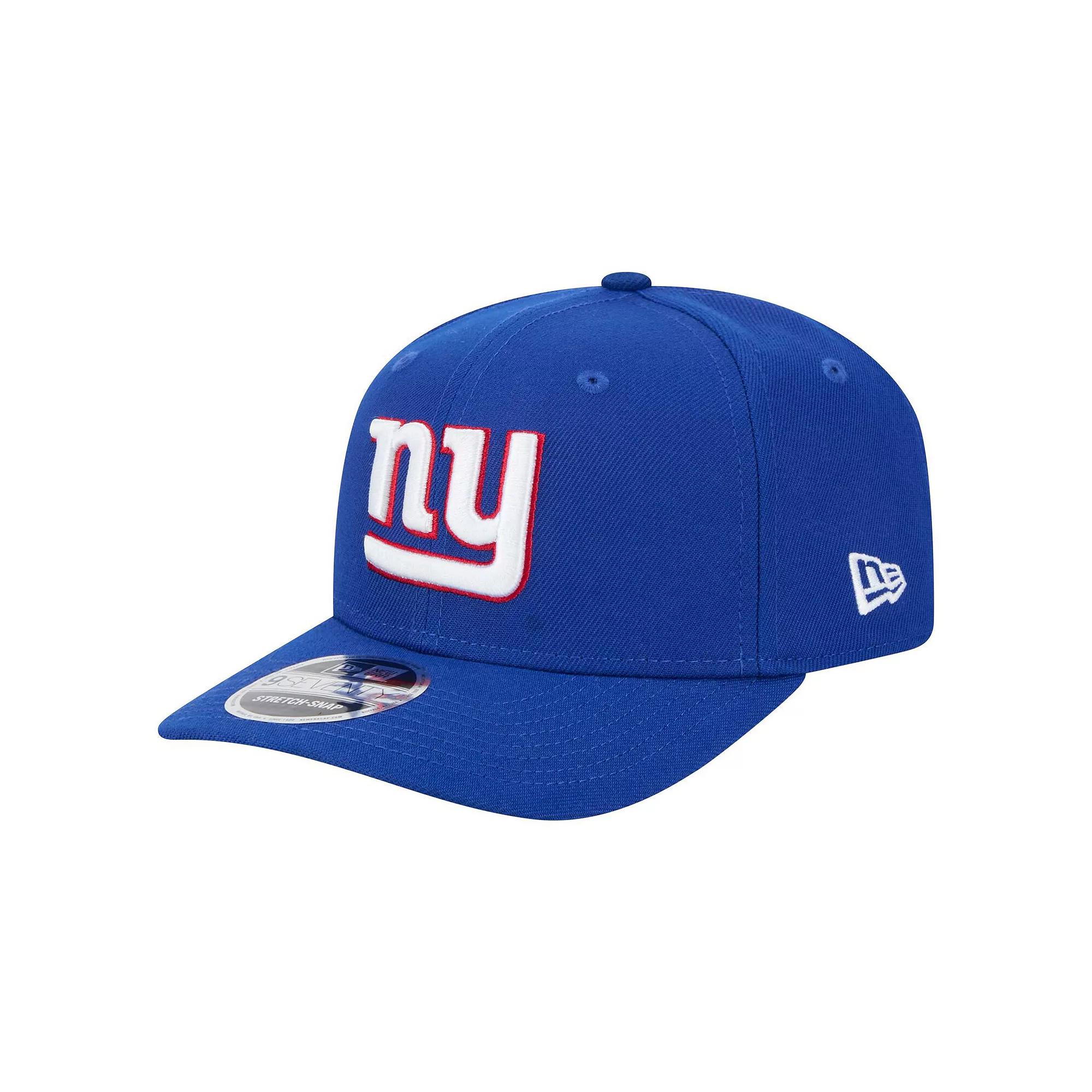 Men's New Era  Royal New York Giants 9SEVENTY Stretch-Snap Hat, Blue Product Image