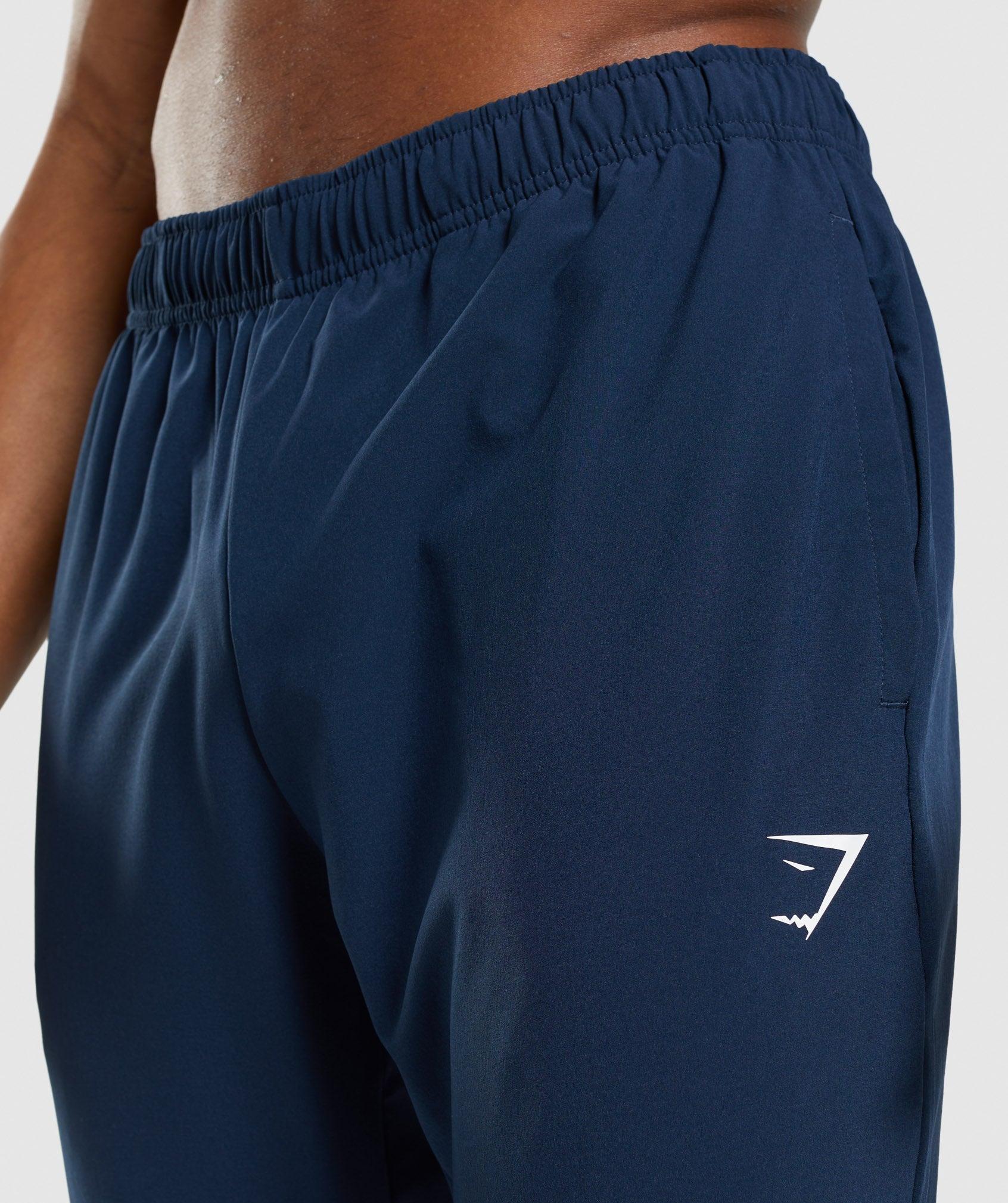 Gymshark Arrival Woven Joggers - Navy Male Product Image