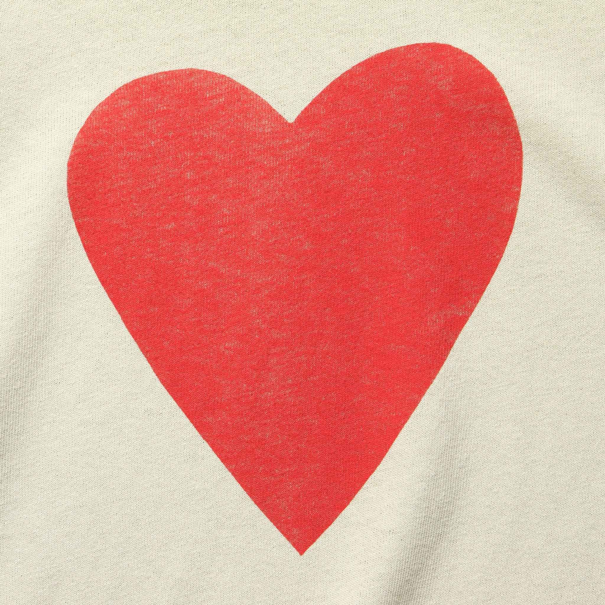 Heart Tee - Vintage White Product Image
