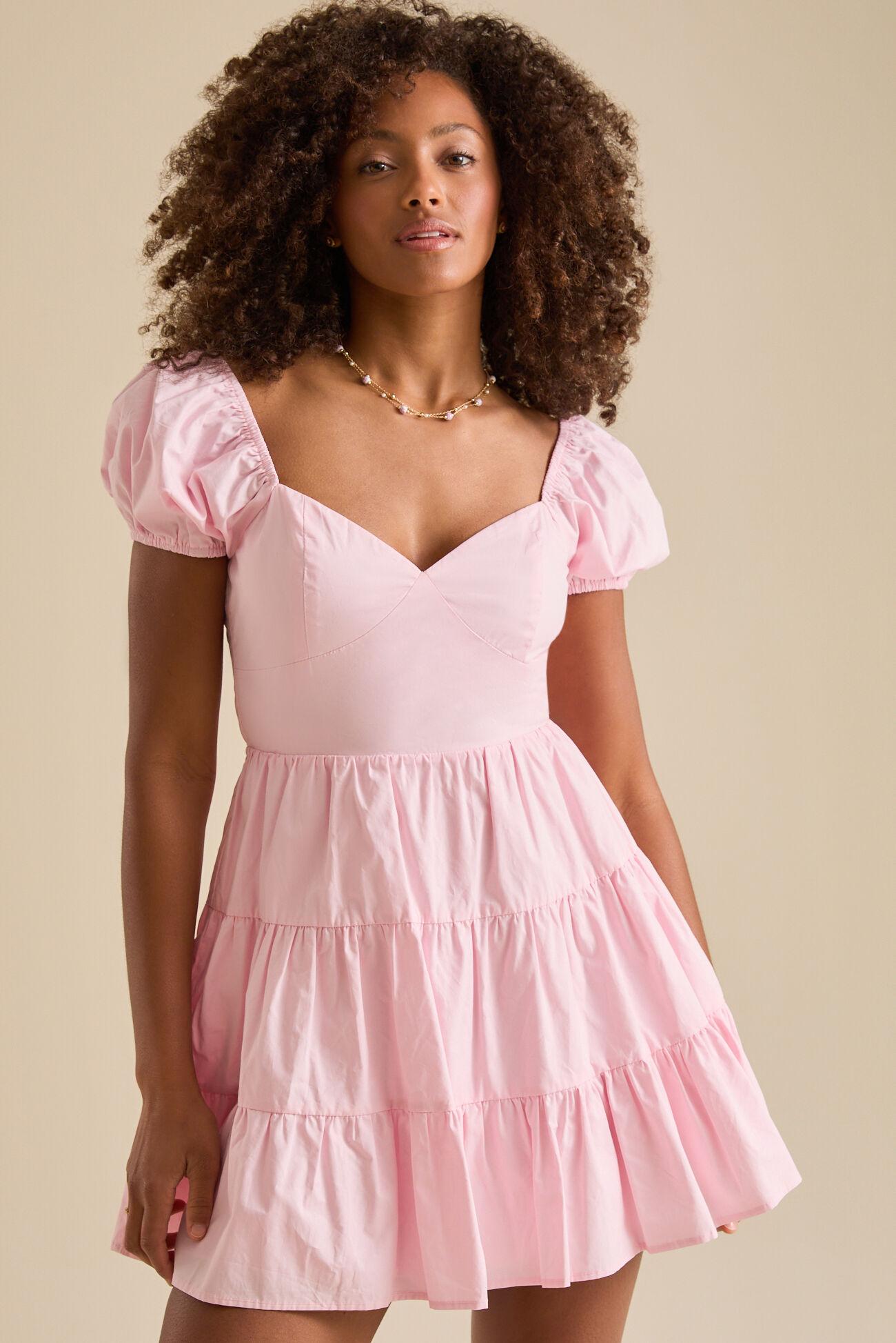 Alaia Puff Sleeve Mini Dress Product Image