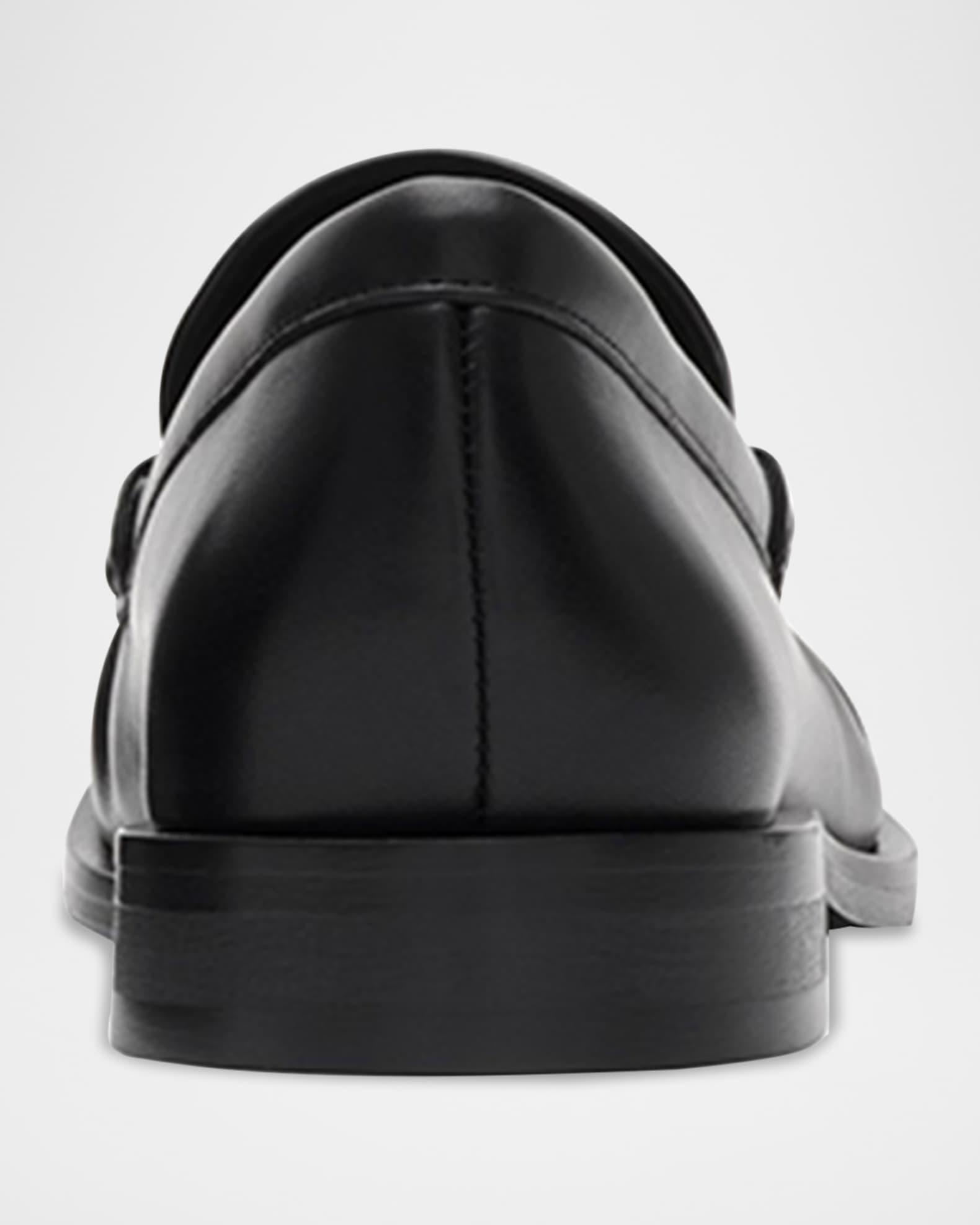 Cadet Grained Calf Leather Penny Loafers Product Image