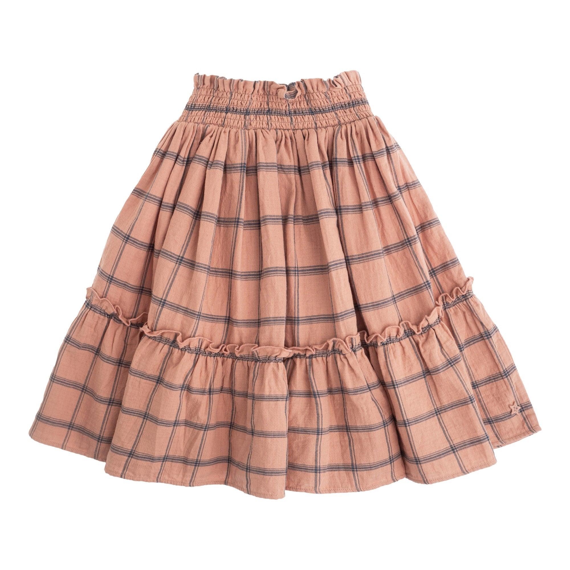 Tocoto Vintage Checkered Skirt Product Image