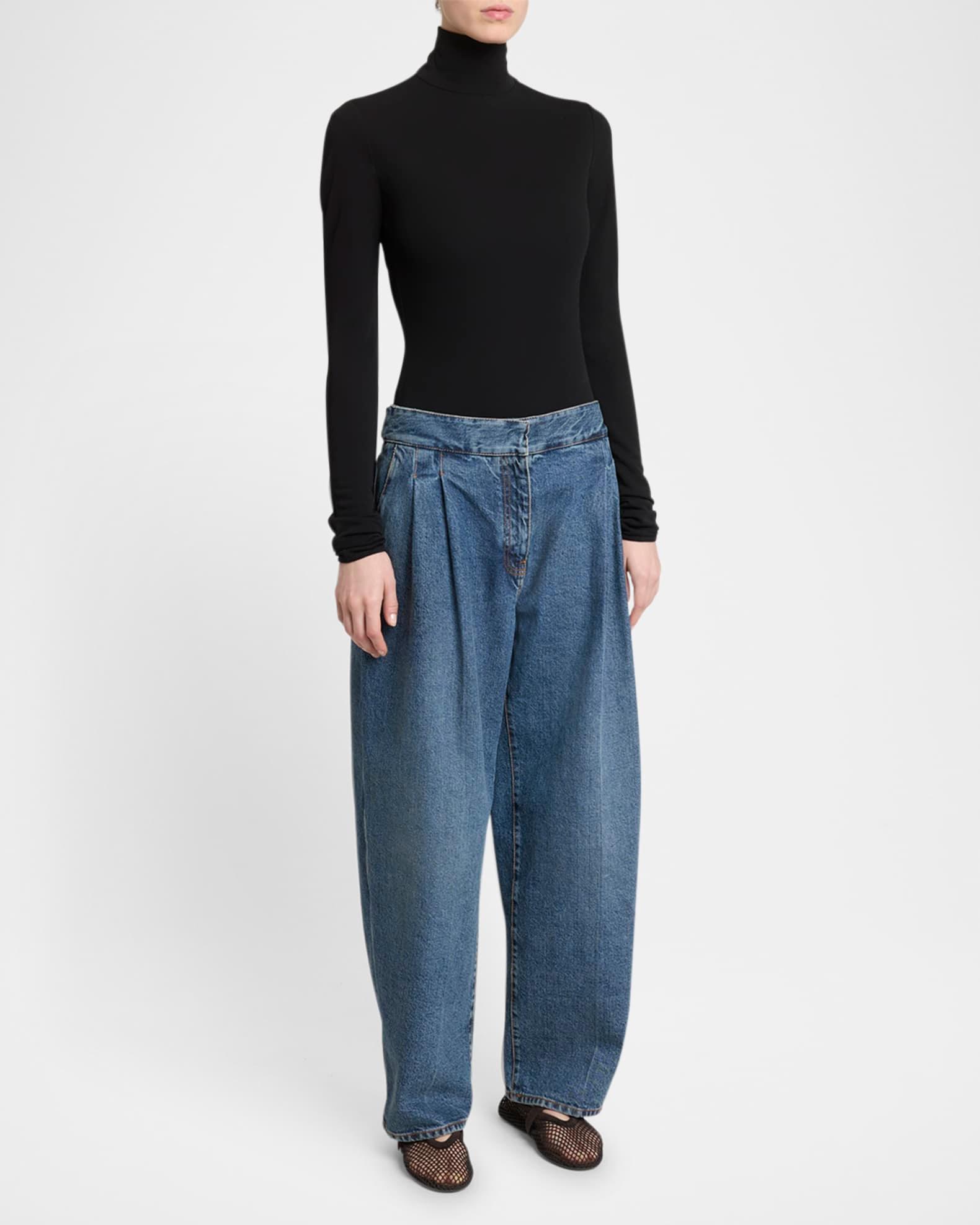 Mesh Mary Jane Suede Ballerina Flats Product Image