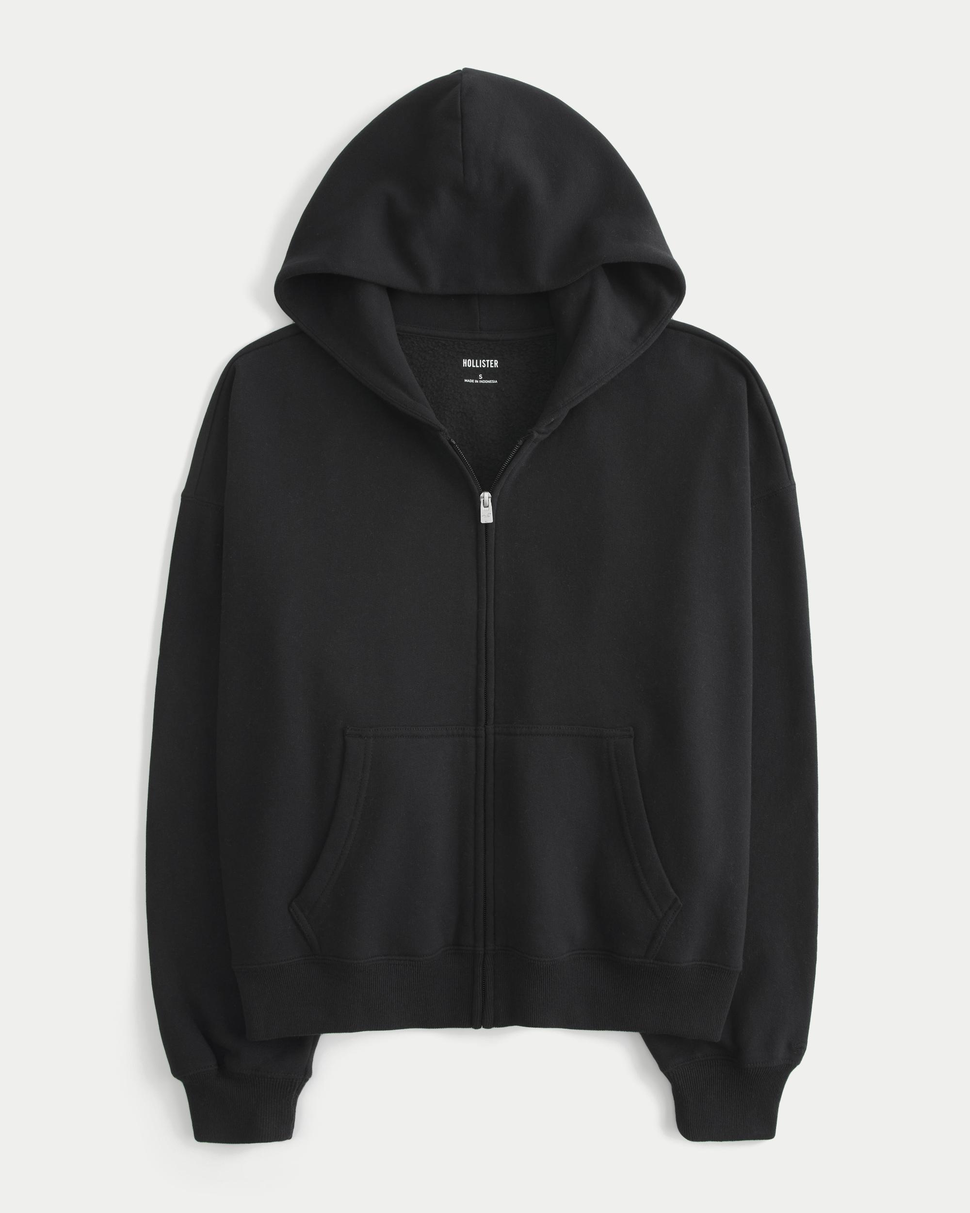Oversized Zip-Up Hoodie Product Image