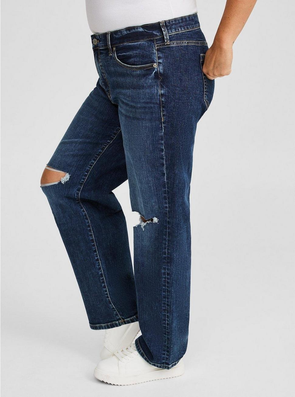 Perfect Wide-Leg Mid-Rise Jean Product Image