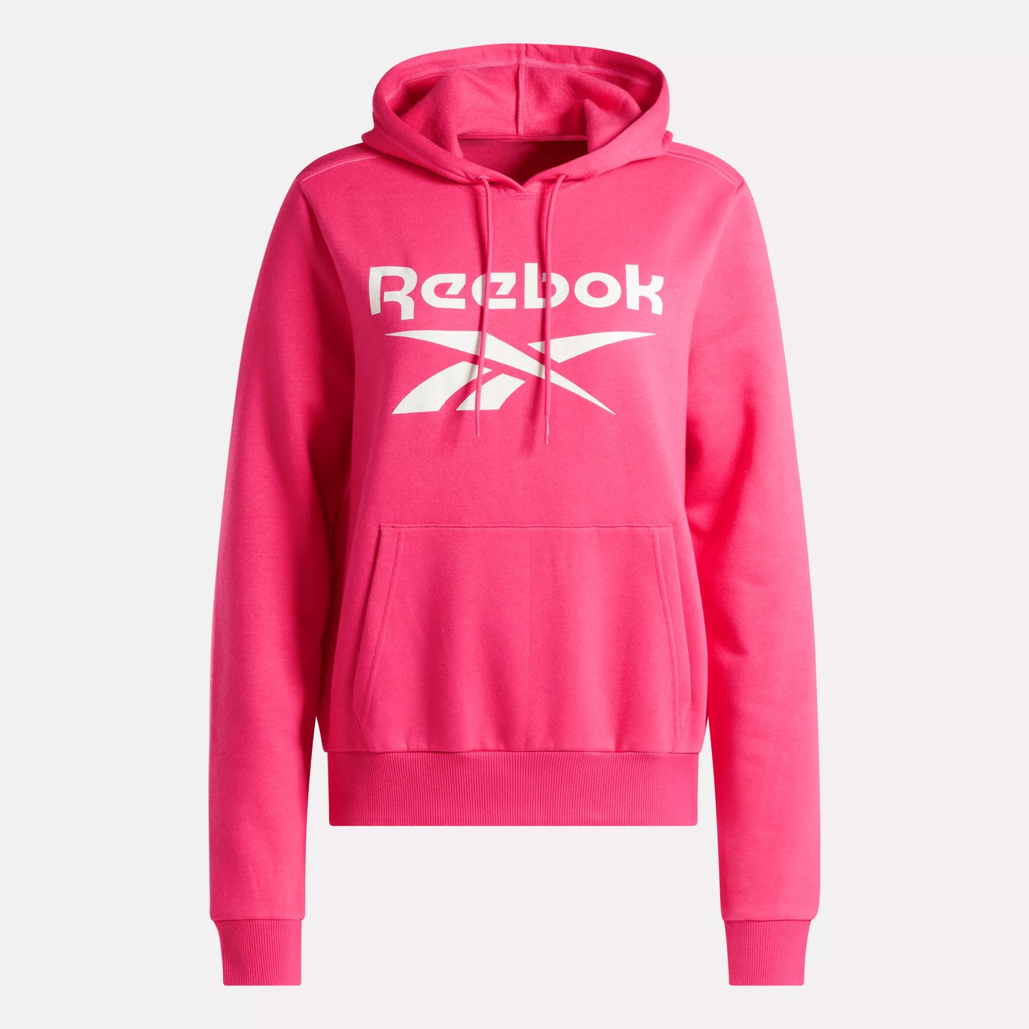 Women's Reebok Identity Big Logo Fleece Hoodie Female Product Image