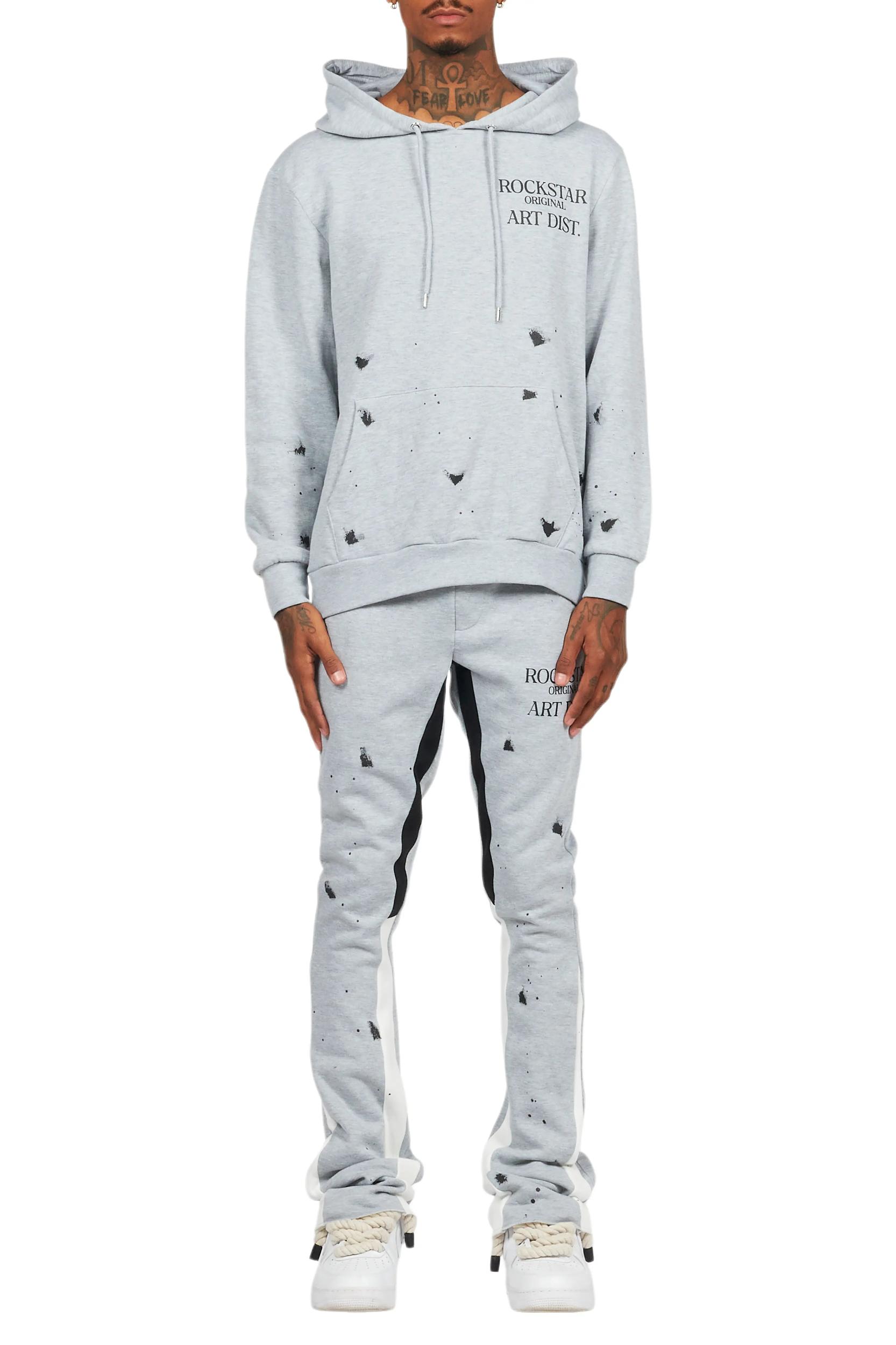 Raffer Heather Grey 2.0 Stacked Flare Track Set Male Product Image