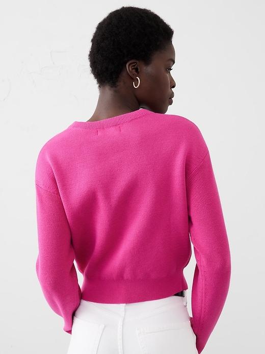 Ribbed Pullover Sweater Product Image