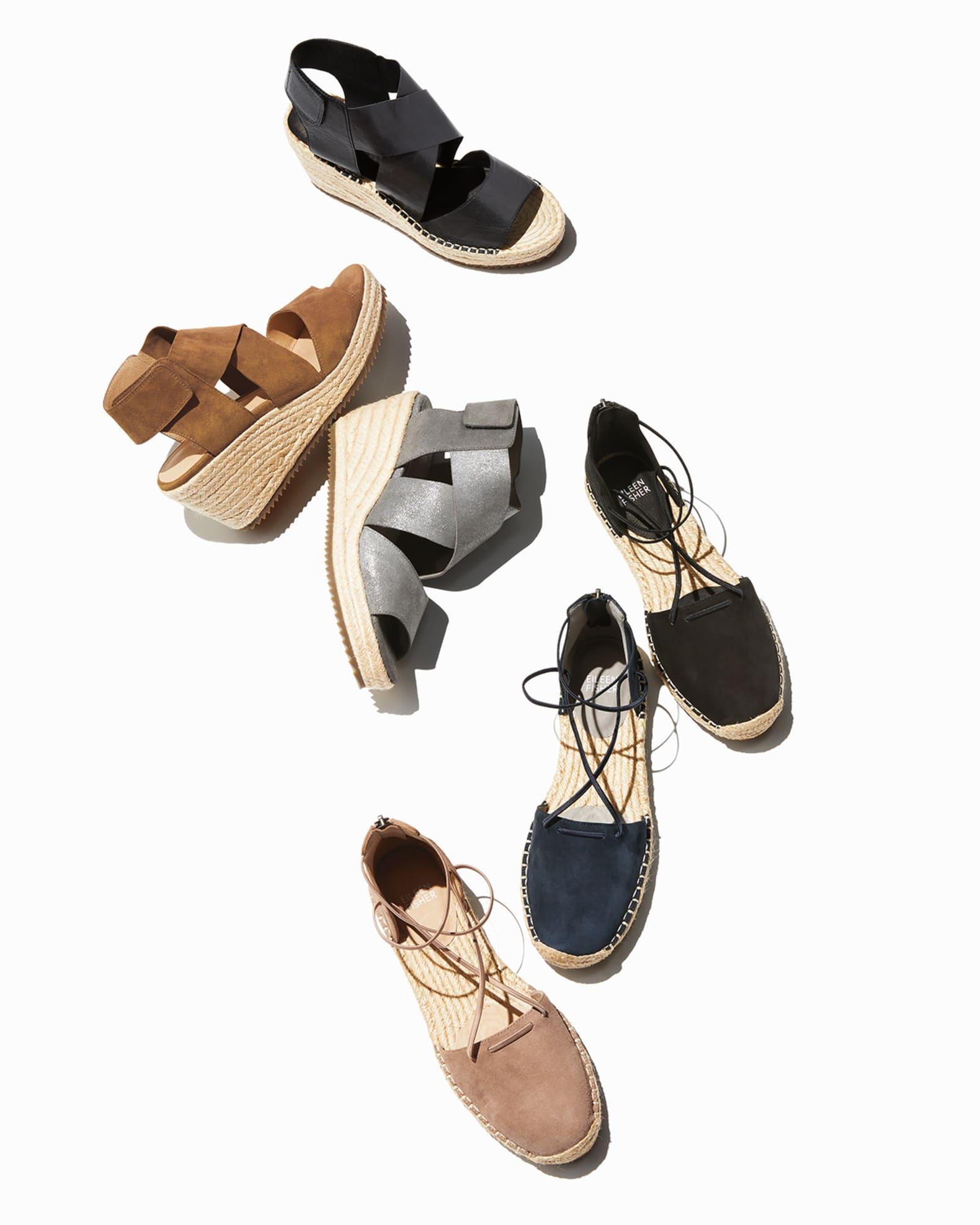 Willow Leather Espadrille Sandal Product Image