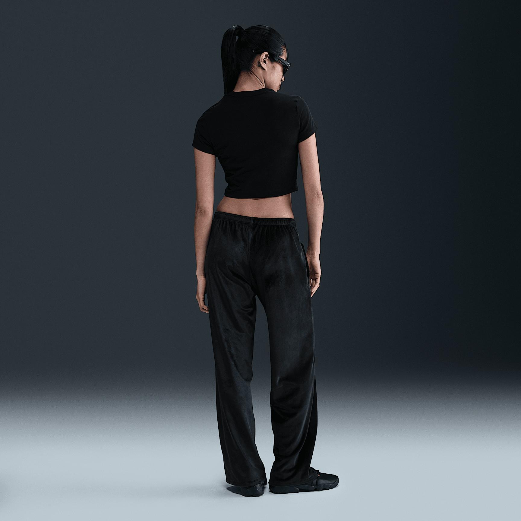 Womens Nike Sportswear Chill Knit Cropped T-Shirt | HF9538-423 Product Image