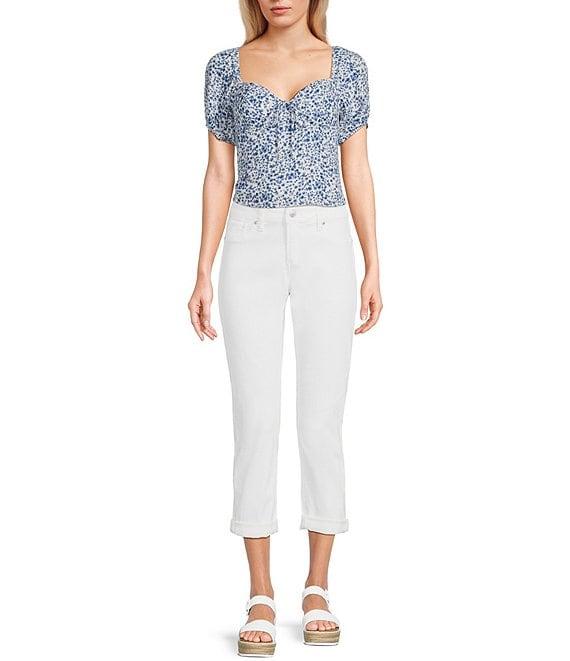 Silver Jeans Co. Elyse Mid Rise Capri Jeans Product Image