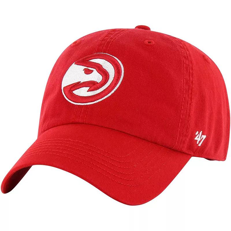 Men's '47 Red Atlanta Hawks  Classic Franchise Fitted Hat, Size: XL Product Image
