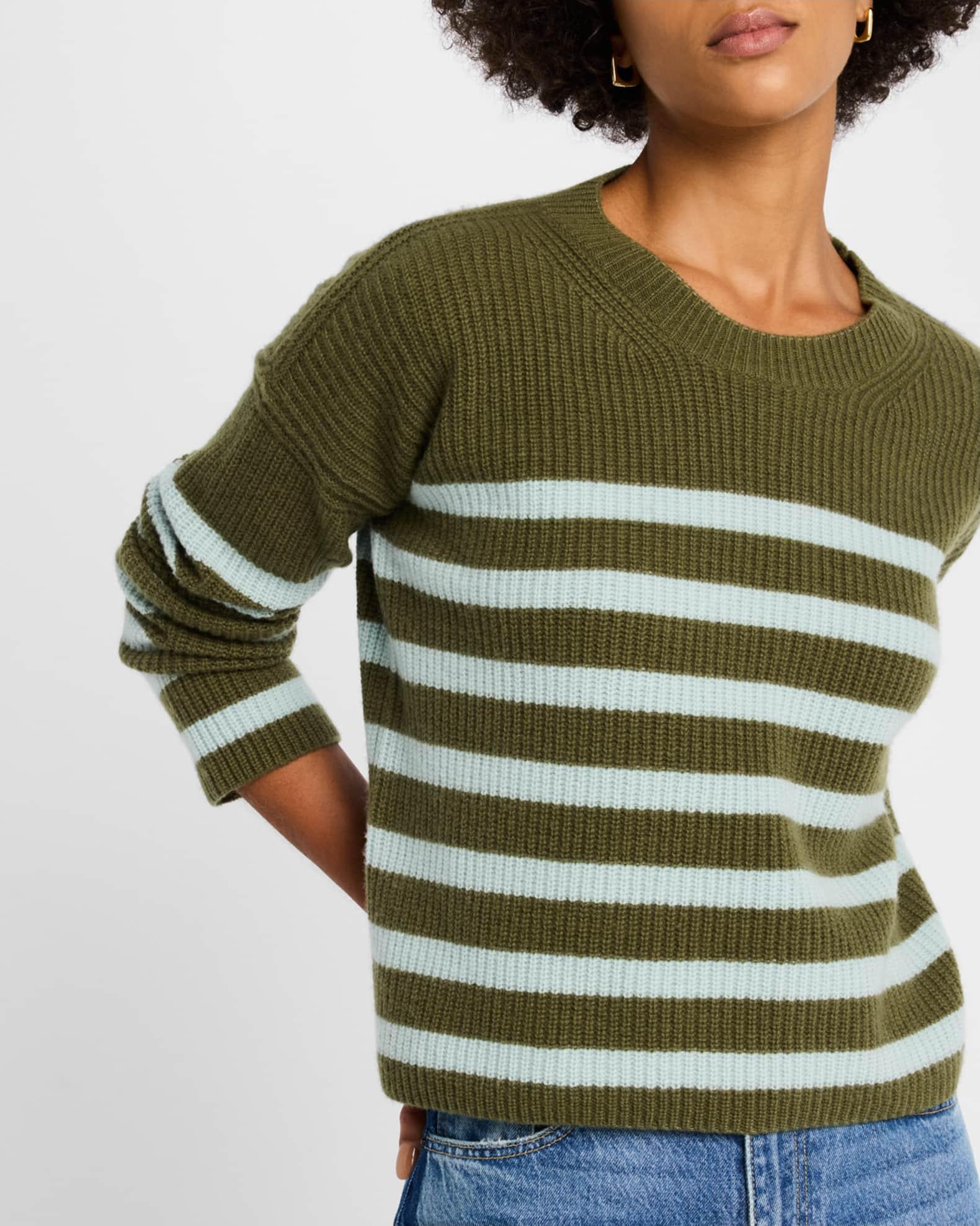Mini Striped Toujours Cashmere Sweater Product Image