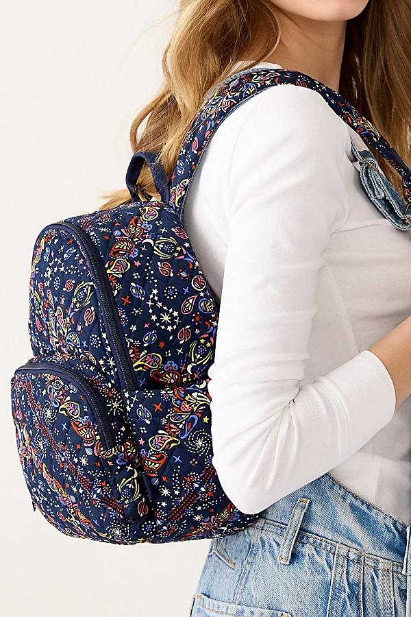 Vera Bradley Quilted Cotton Small Banbury Backpack Womens at Urban Outfitters Product Image