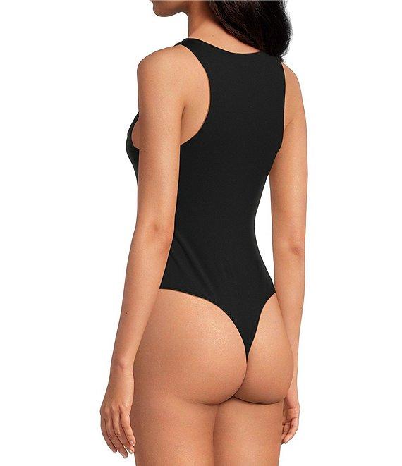 Steve Madden Nico Knit Crew Neck Sleeveless Bodysuit Product Image