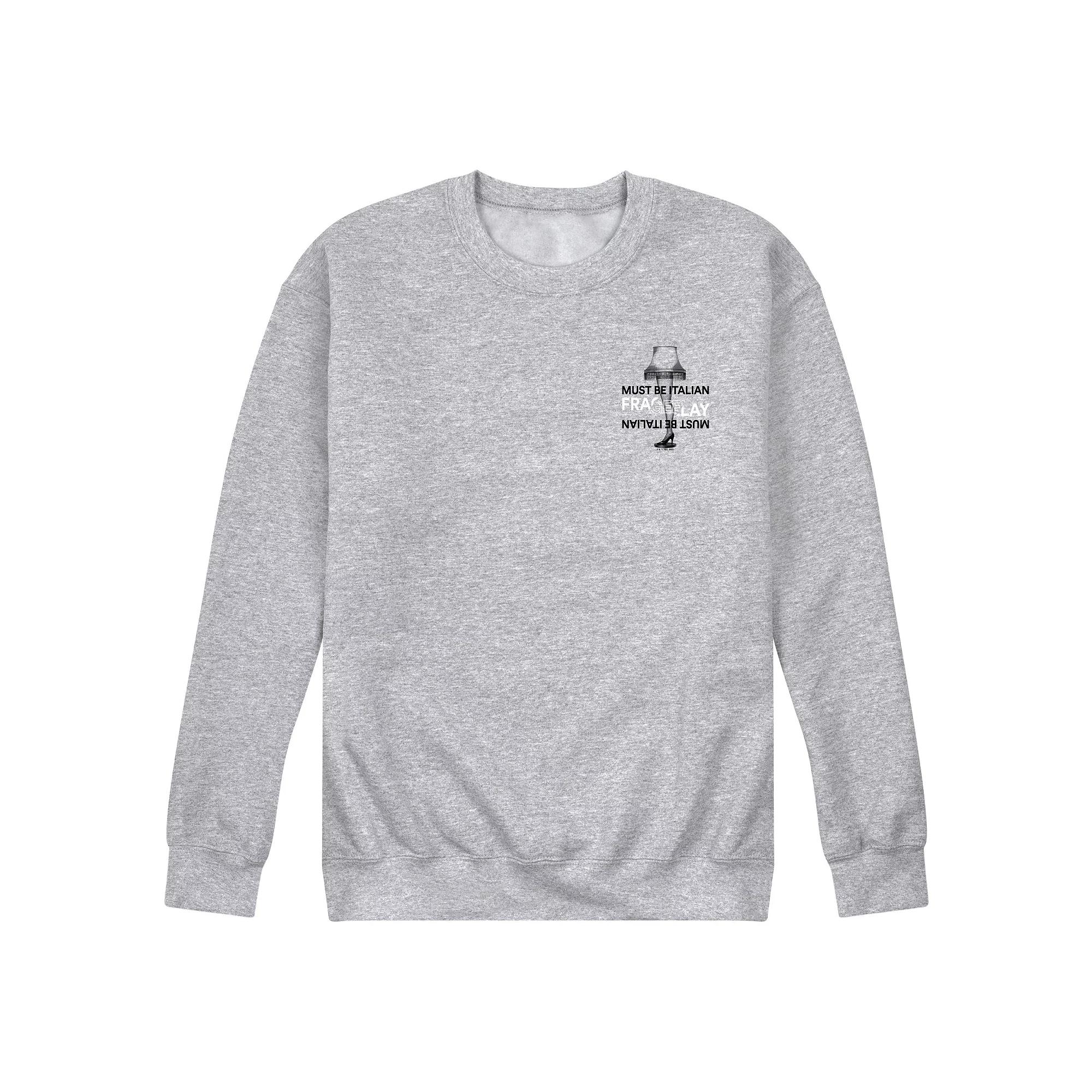 Men's A Christmas Story Must Be Italian Fleece Sweatshirt,  Product Image