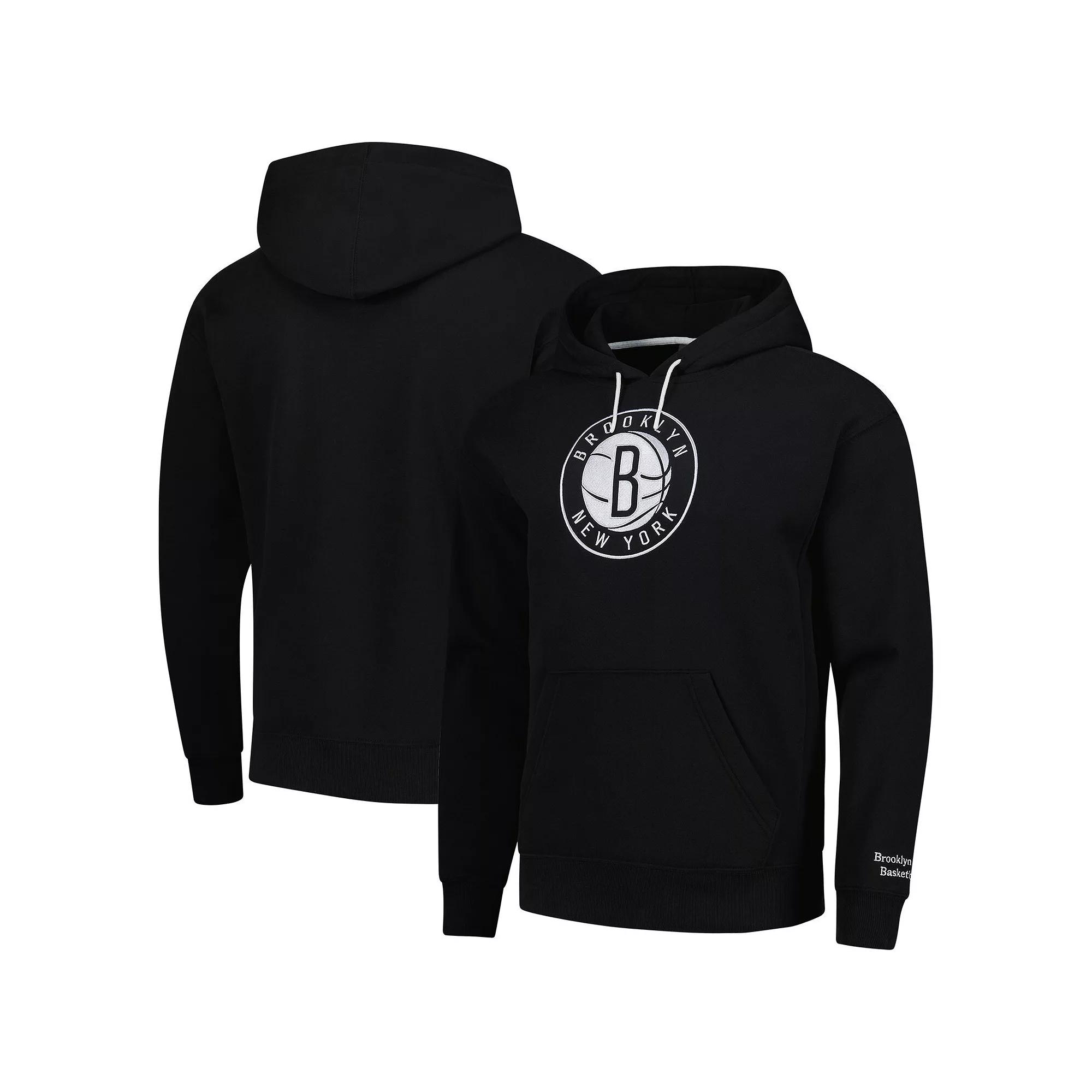 Men's Fanatics  Black Brooklyn Nets Elements Pace Pullover Hoodie, Size: Medium Product Image