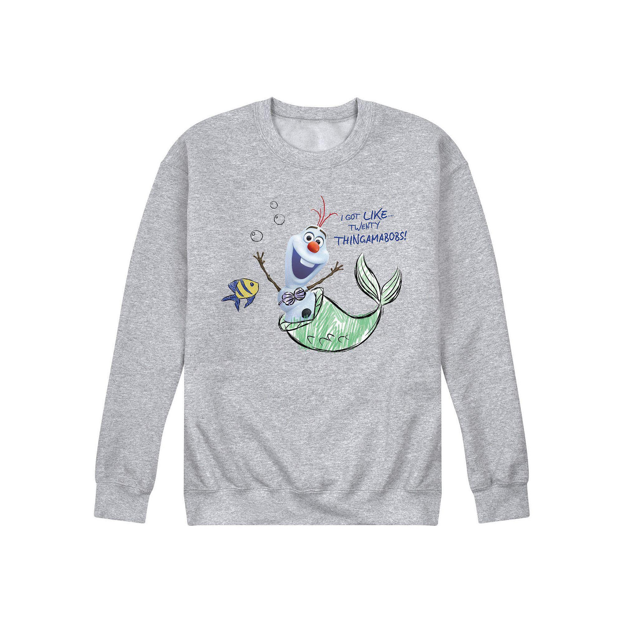 Disney's Frozen Men's Olaf Mermaid Graphic Sweatshirt,  Product Image